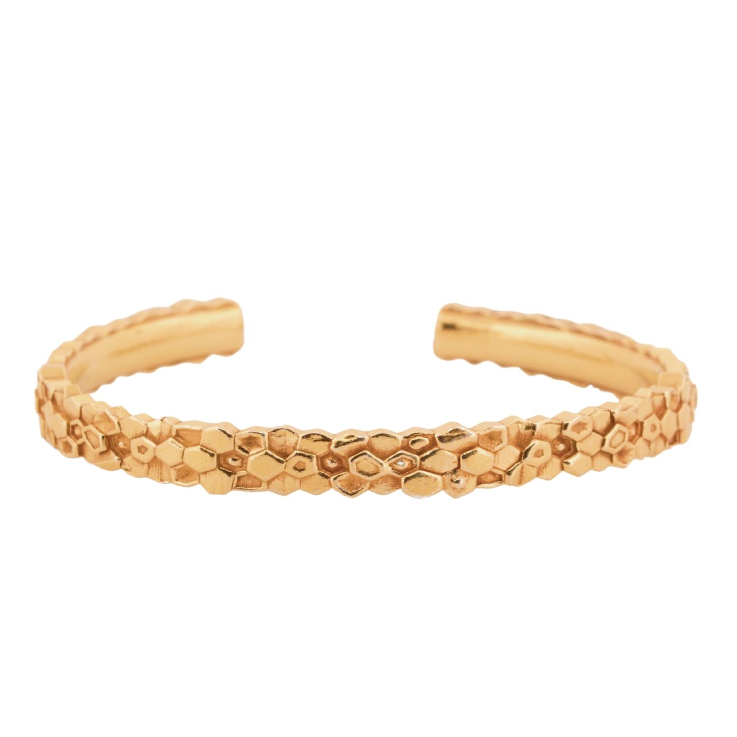 The Gold Artemis Bangle