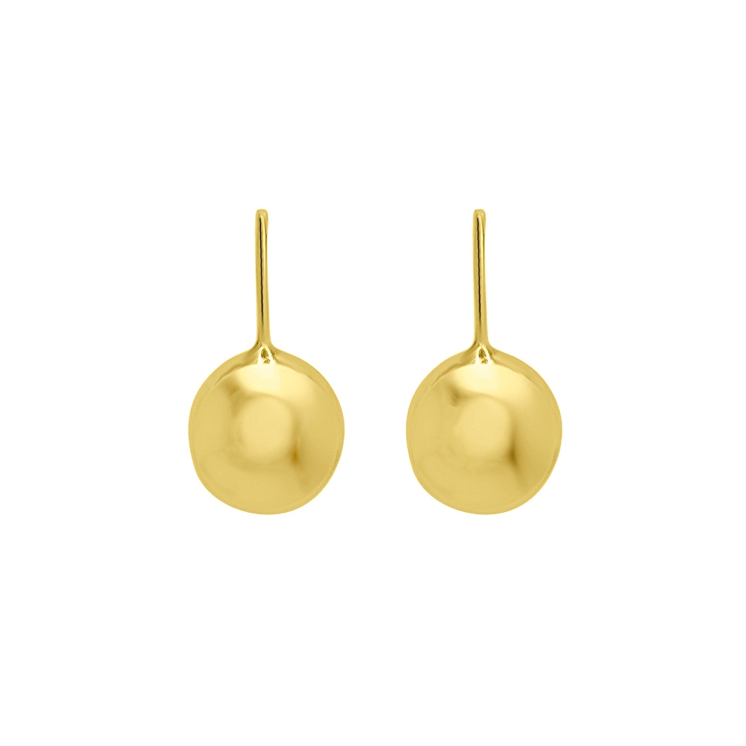 The Gold Orb Earrings