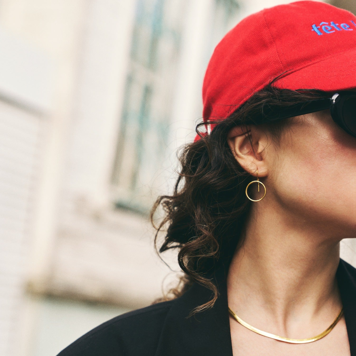 The Gracious - Minimalist Earrings 24K Gold Plated