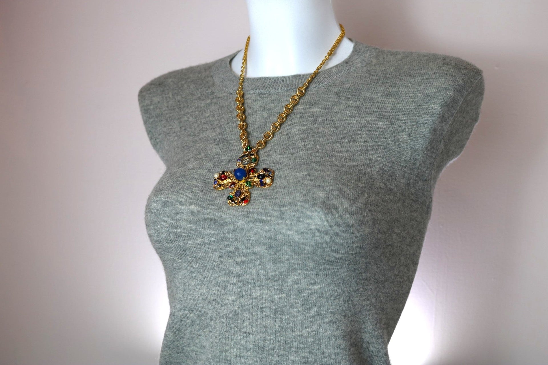 The Grand Cross Necklace