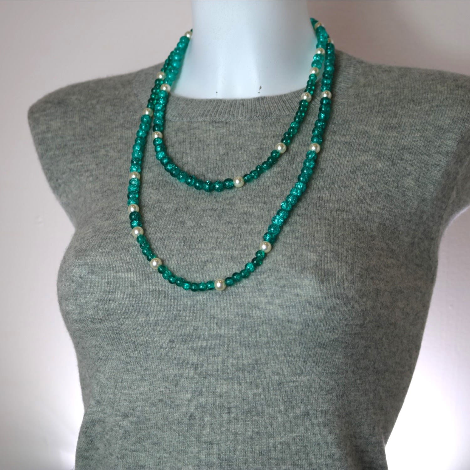 The Green Indore Rope Necklace