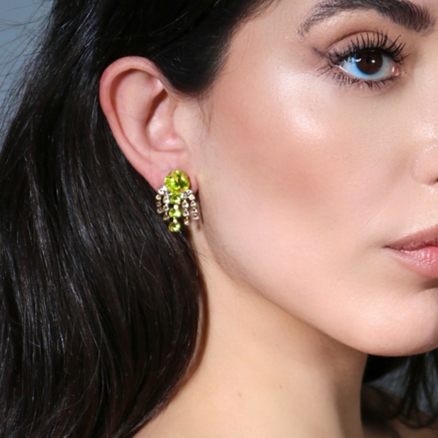 The Green Sparkler In Gold