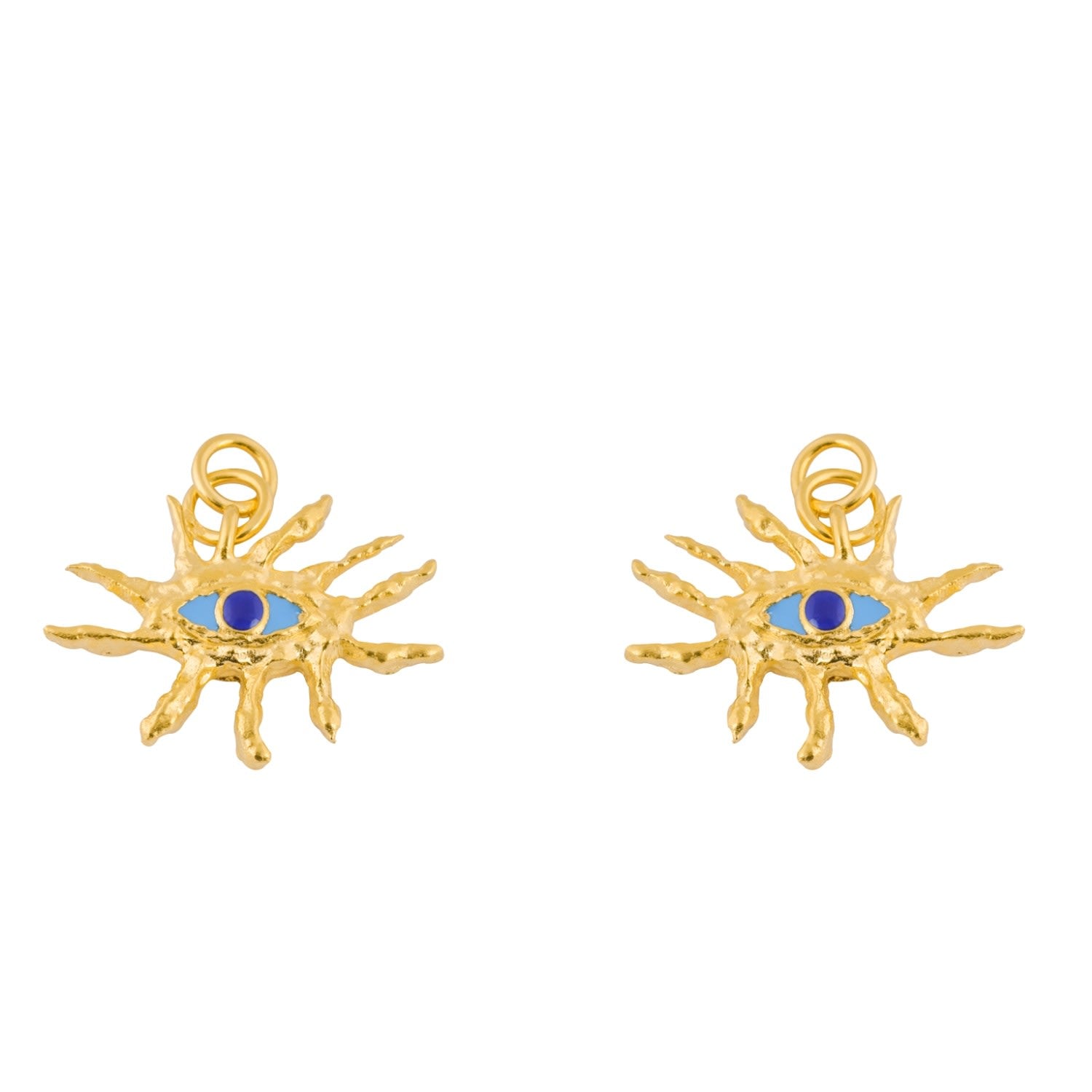 The Guardian Eye Gold Charm
