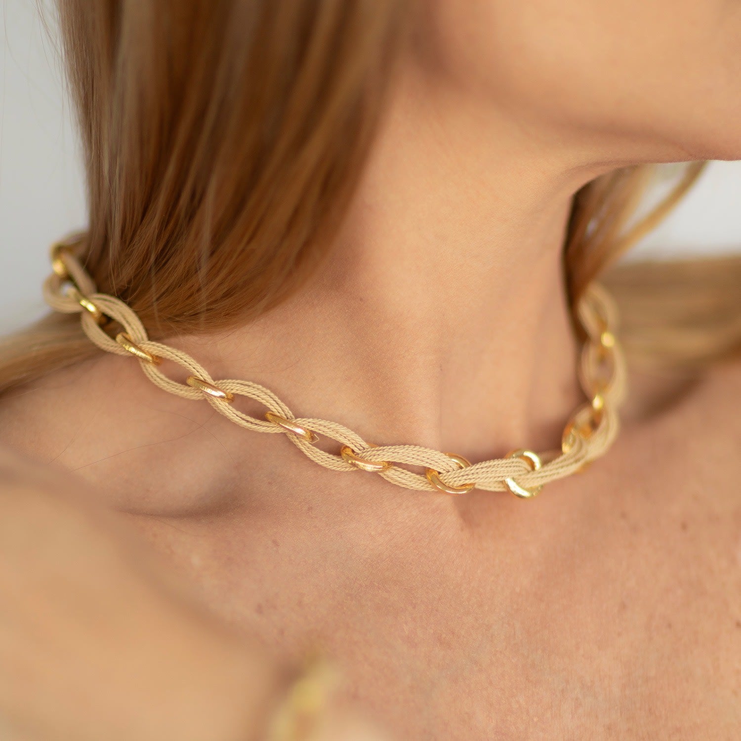 The Knot Buriti Natural Fiber Necklace