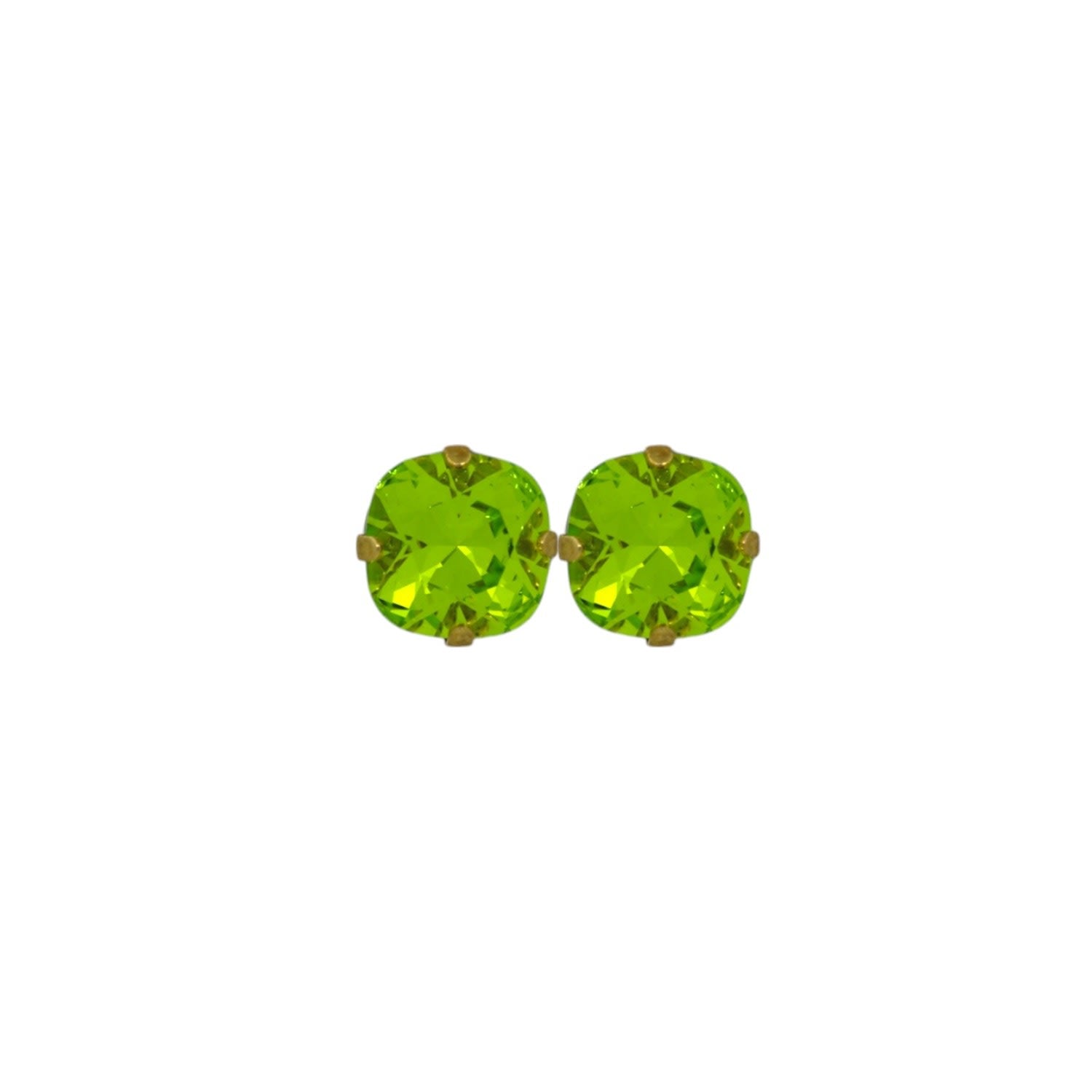 The Large Green Stud In Gold