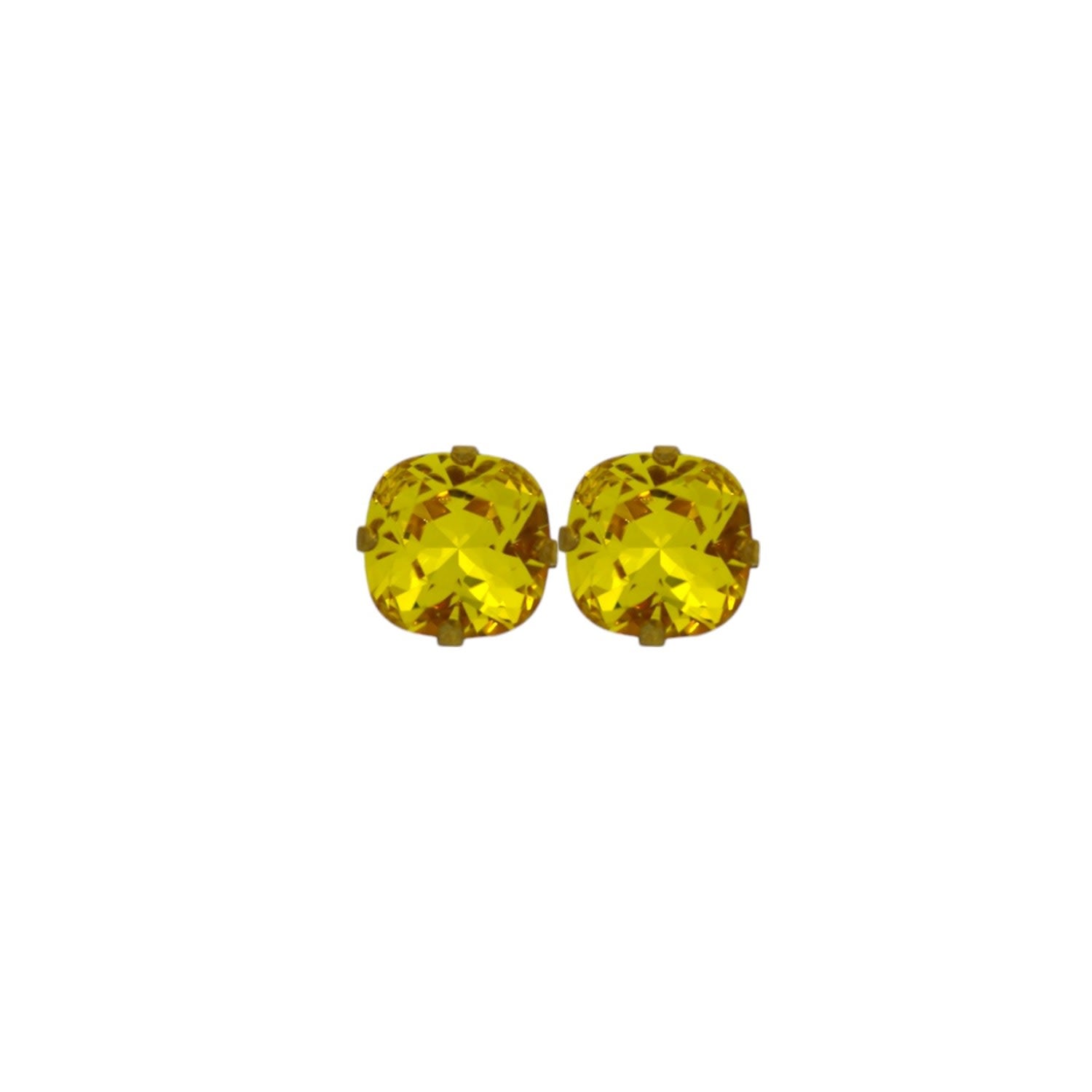 The Large Yellow Stud In Gold