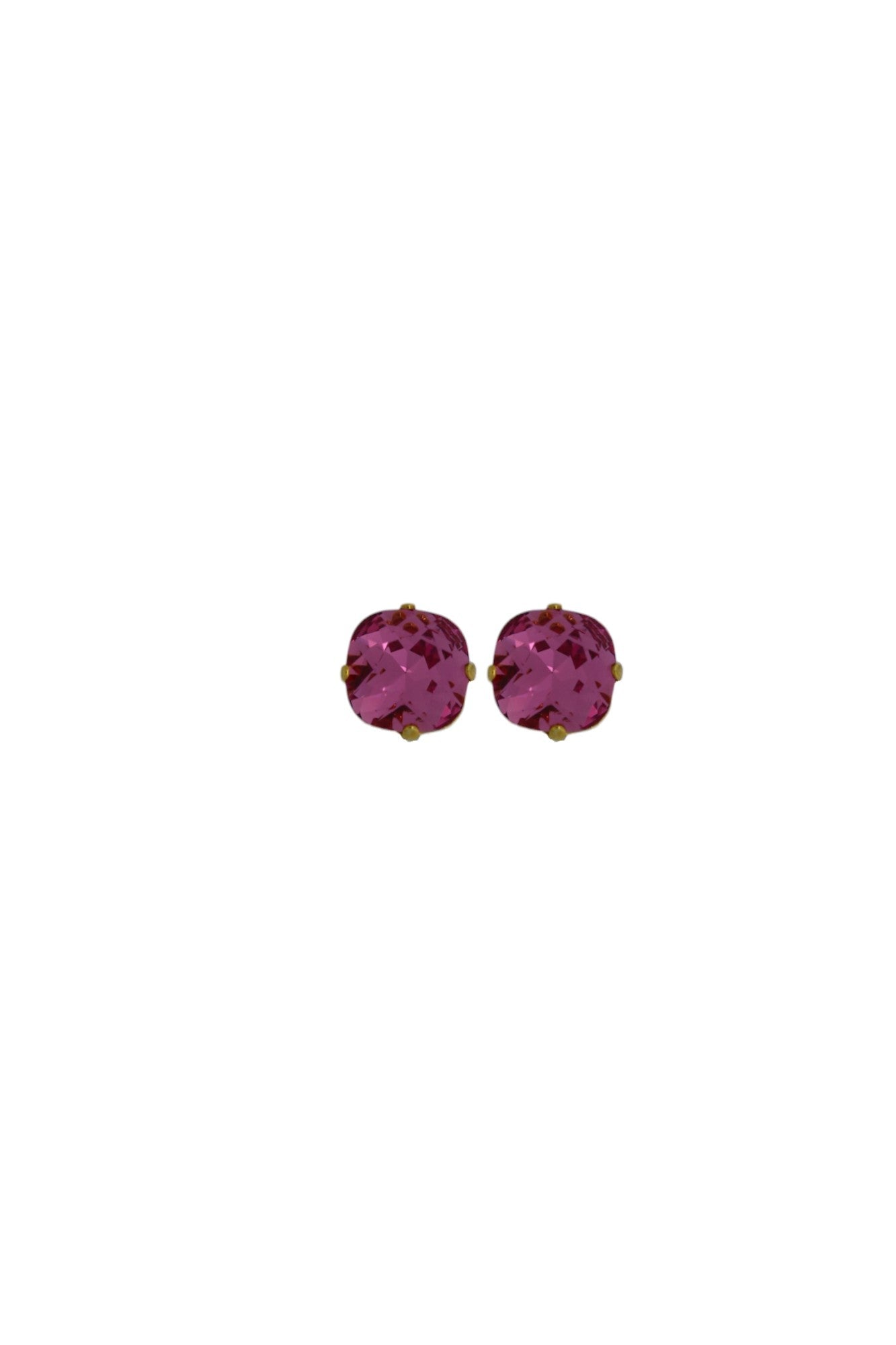 The Little Pink Stud In Gold