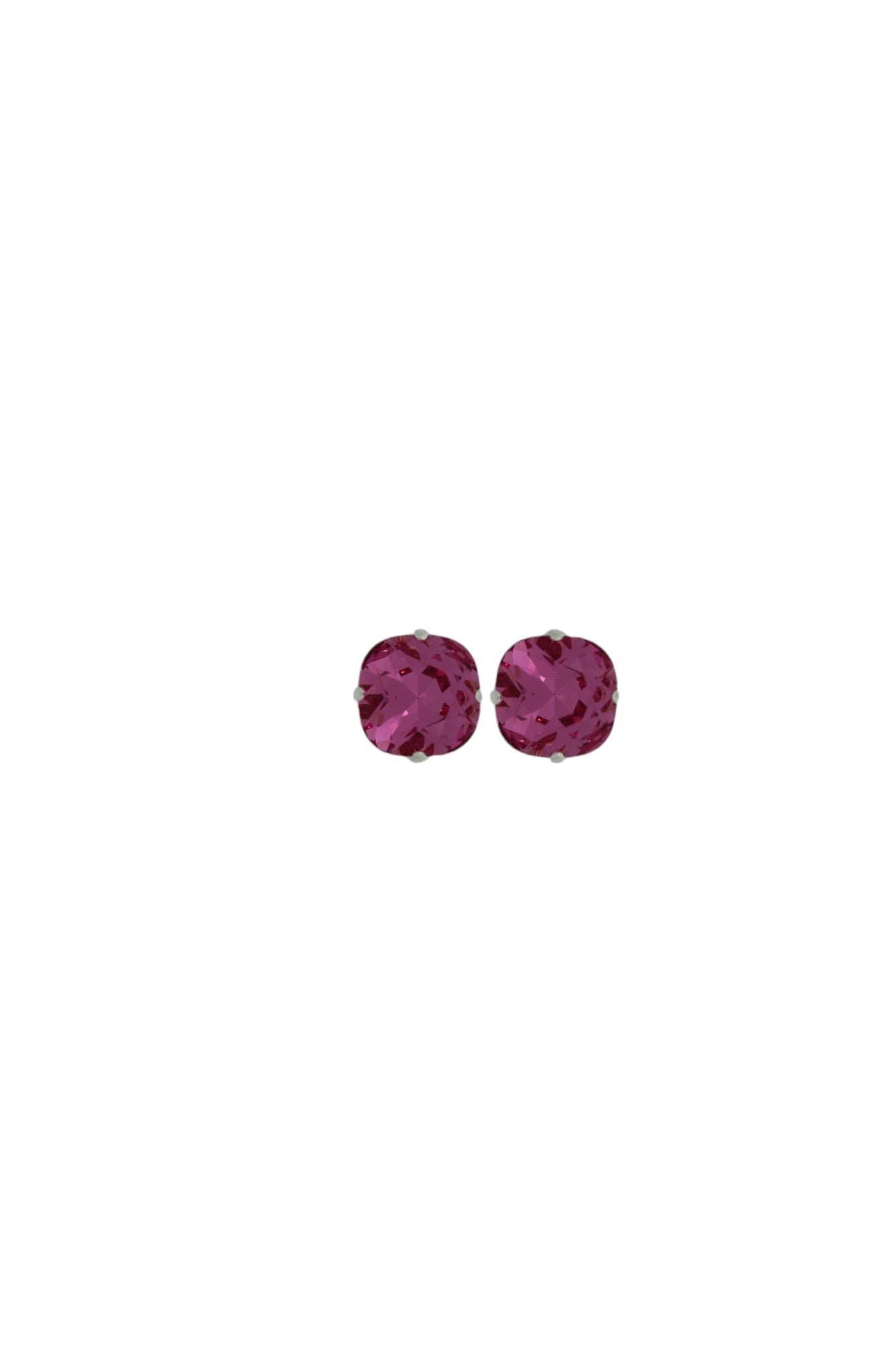 The Little Pink Stud In Platinum