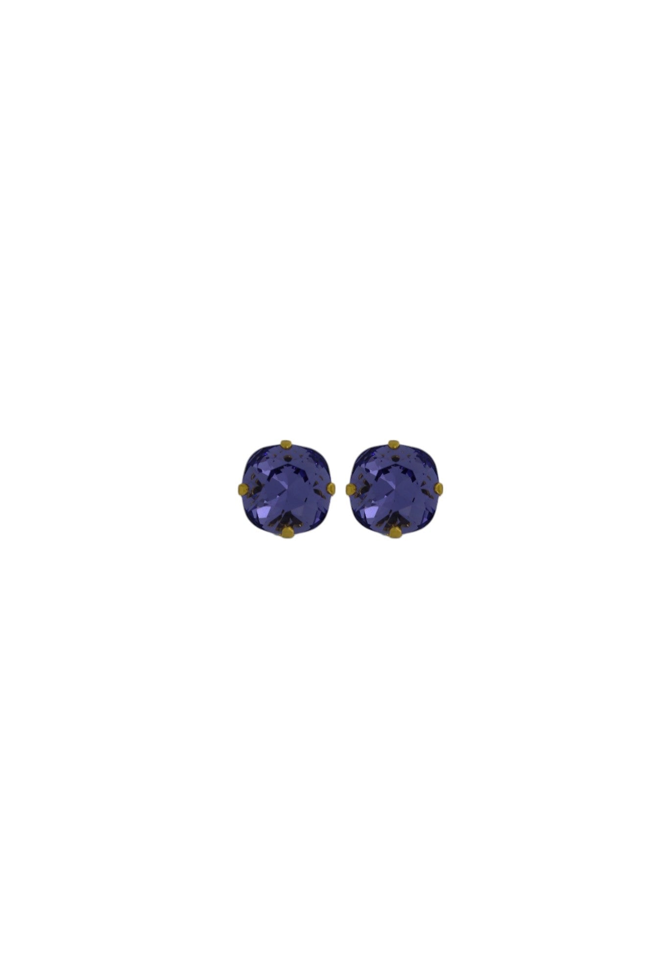 The Little Purple Stud In Gold