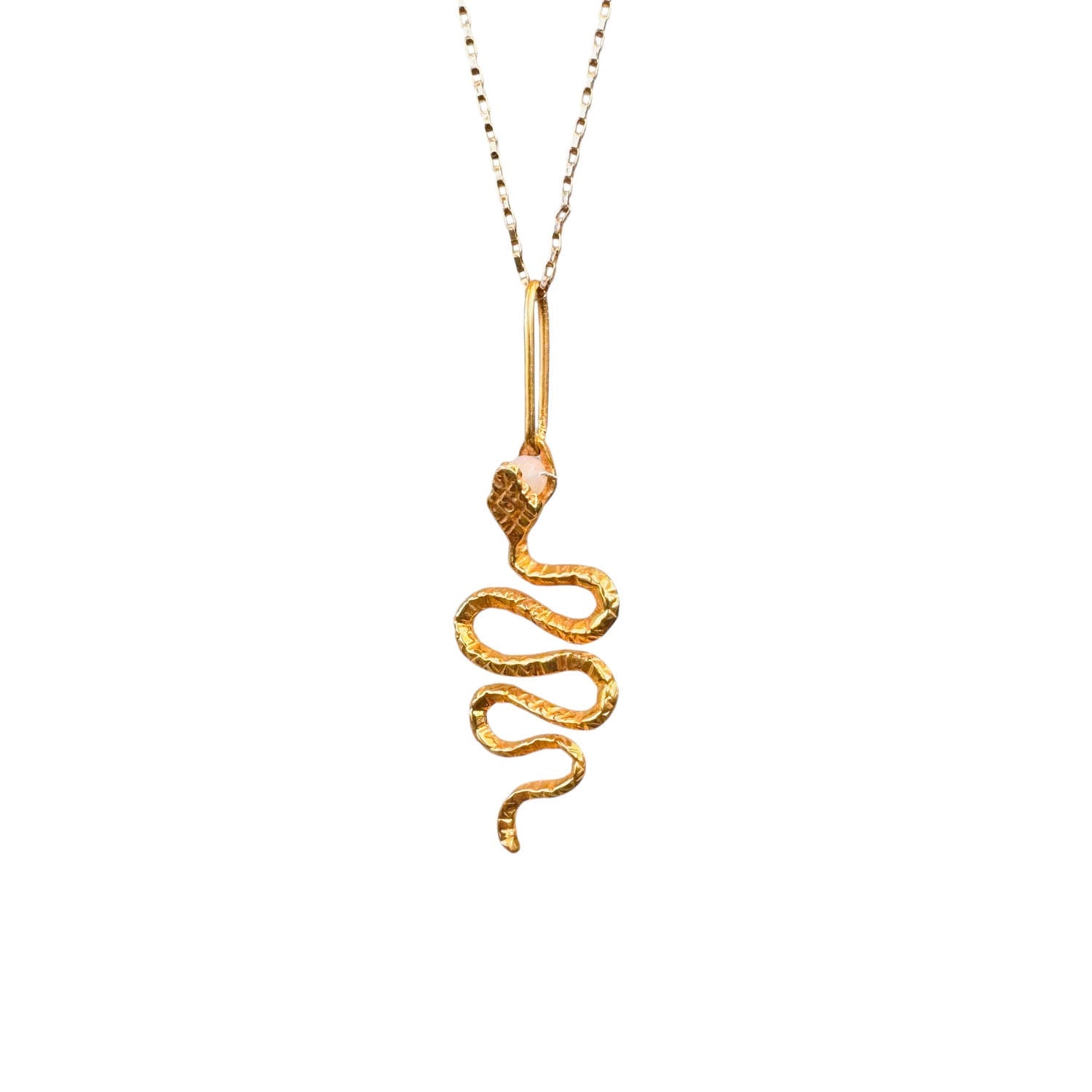 The Love Snake Necklace - Gold
