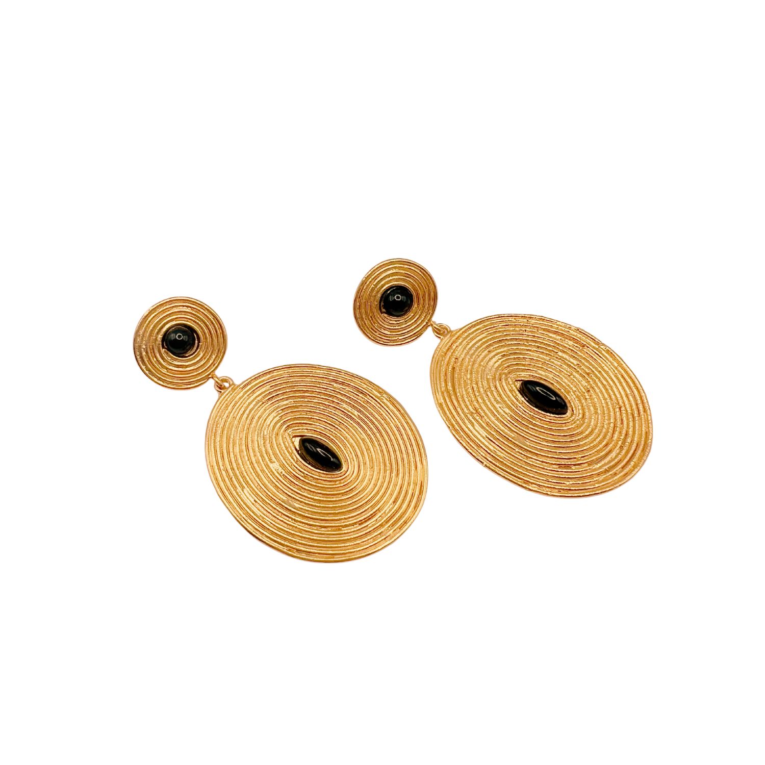 The Majestic - Statement Earrings 24K Gold Plated