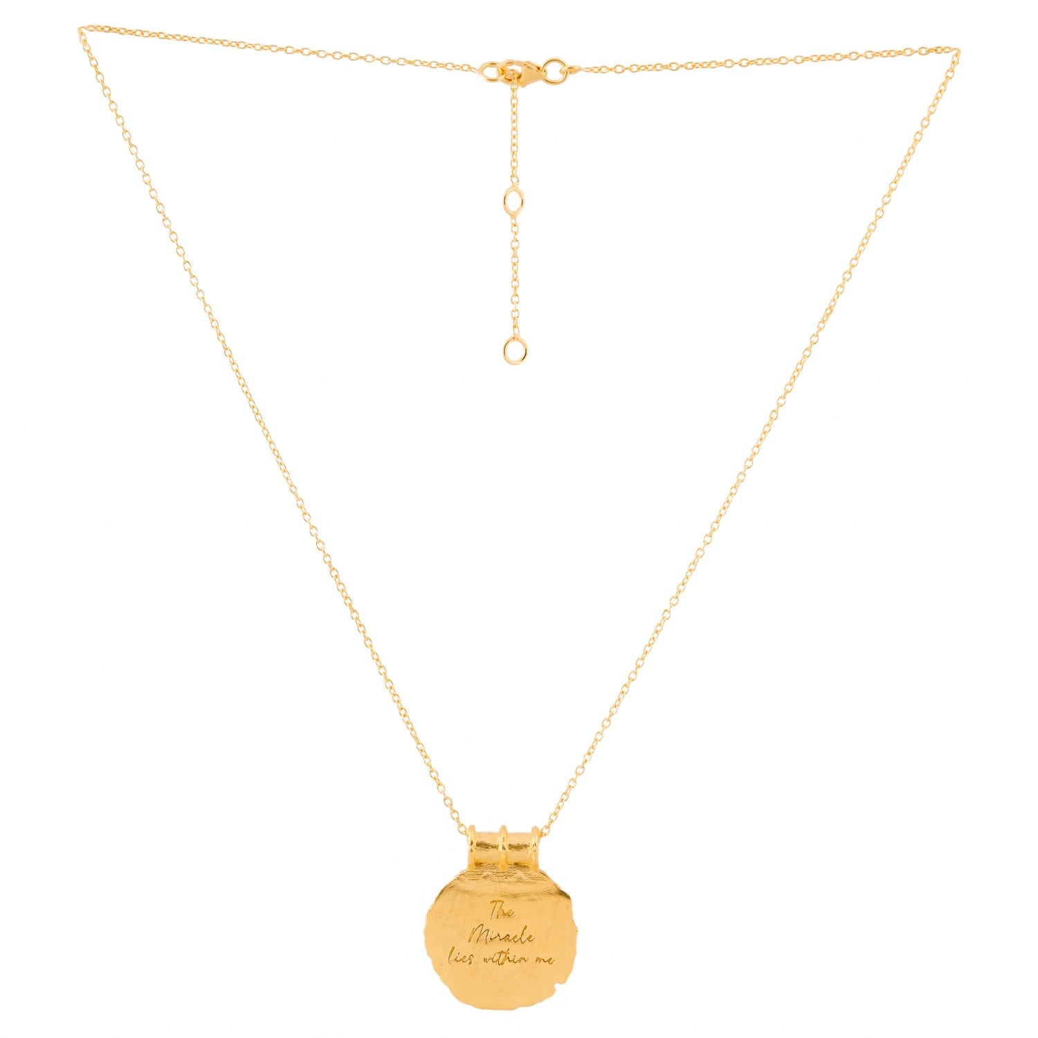The Miracle Within Gold Necklace