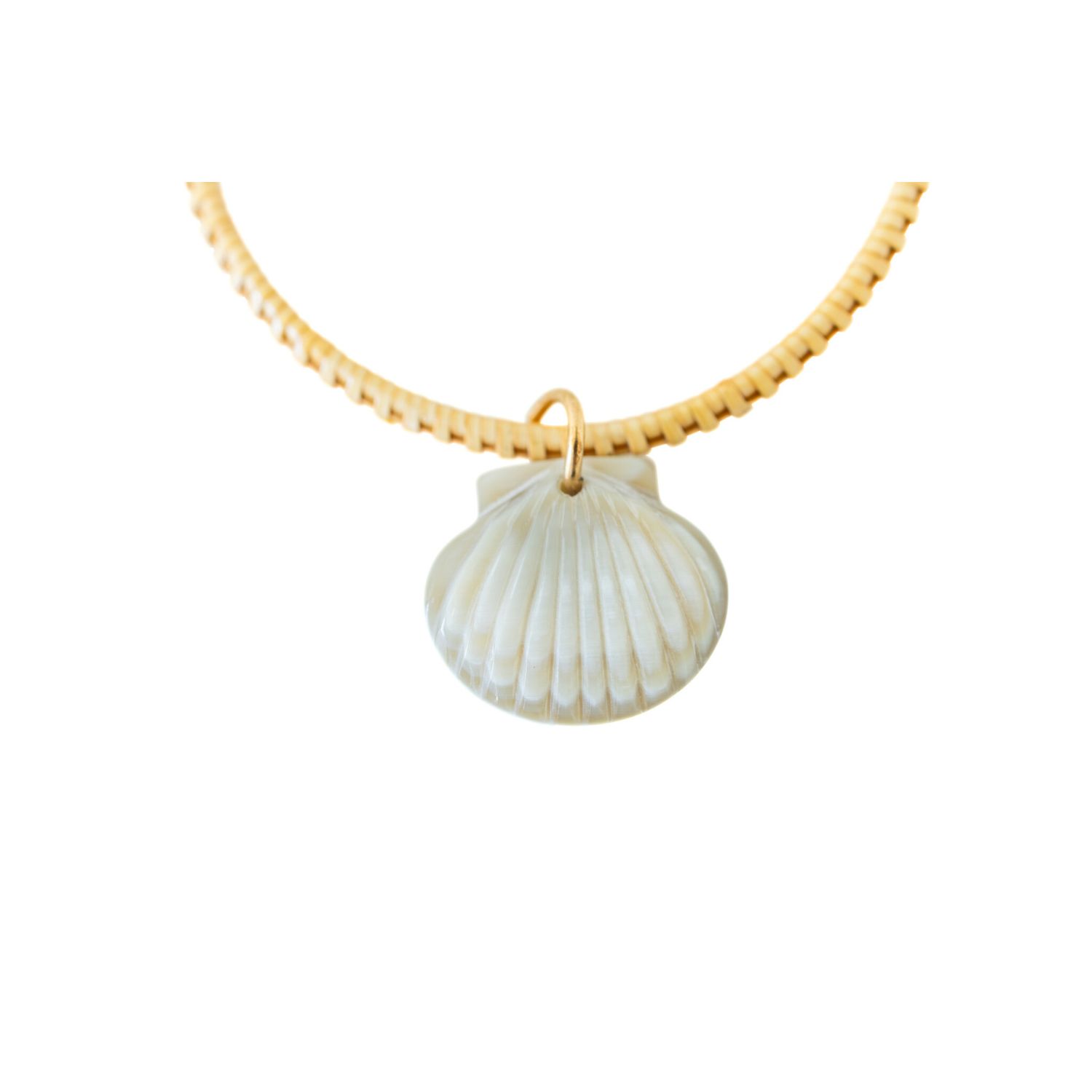 The Nautically Charmed Cabin Boy Bangle - Seashell