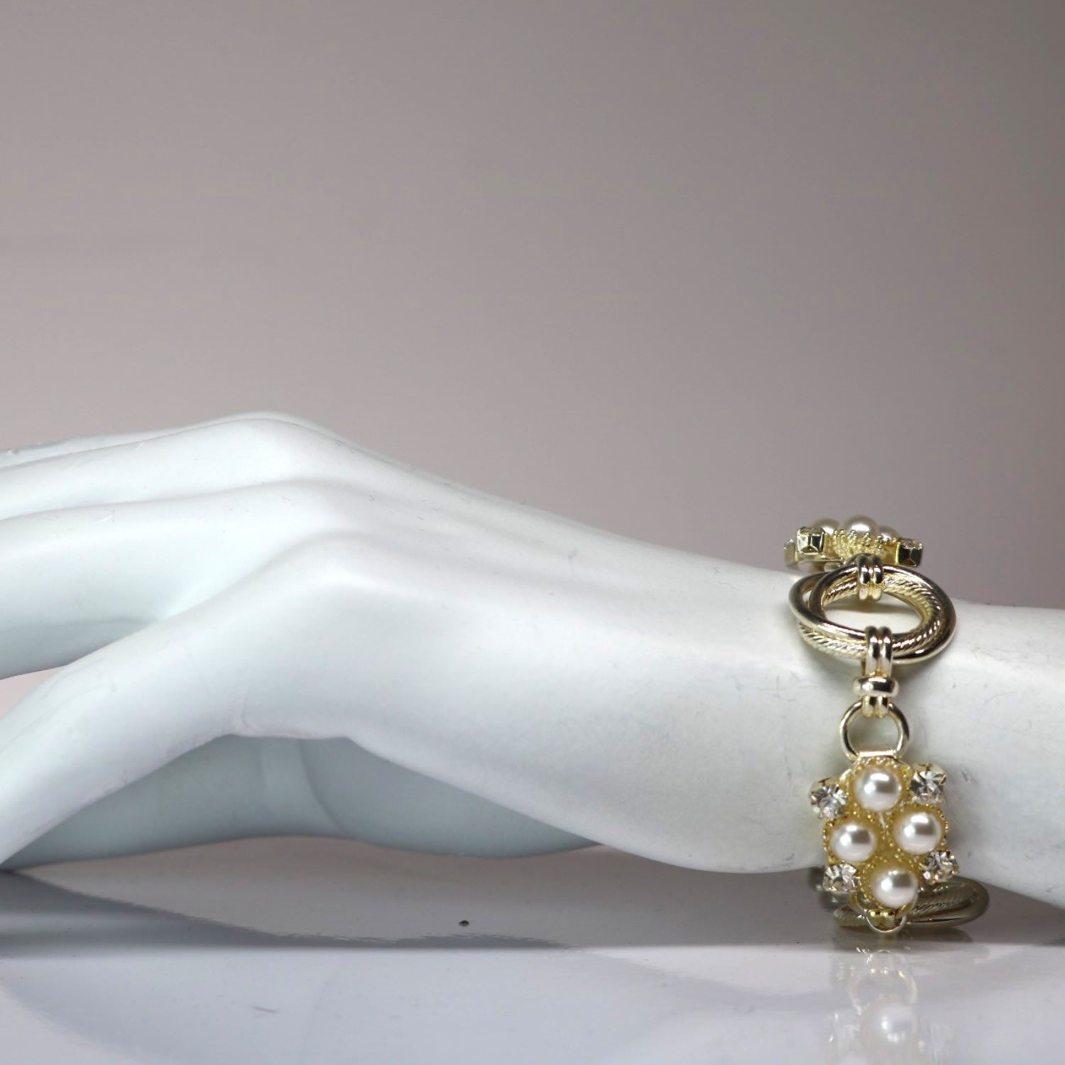 The Pearl Cluster Bracelet