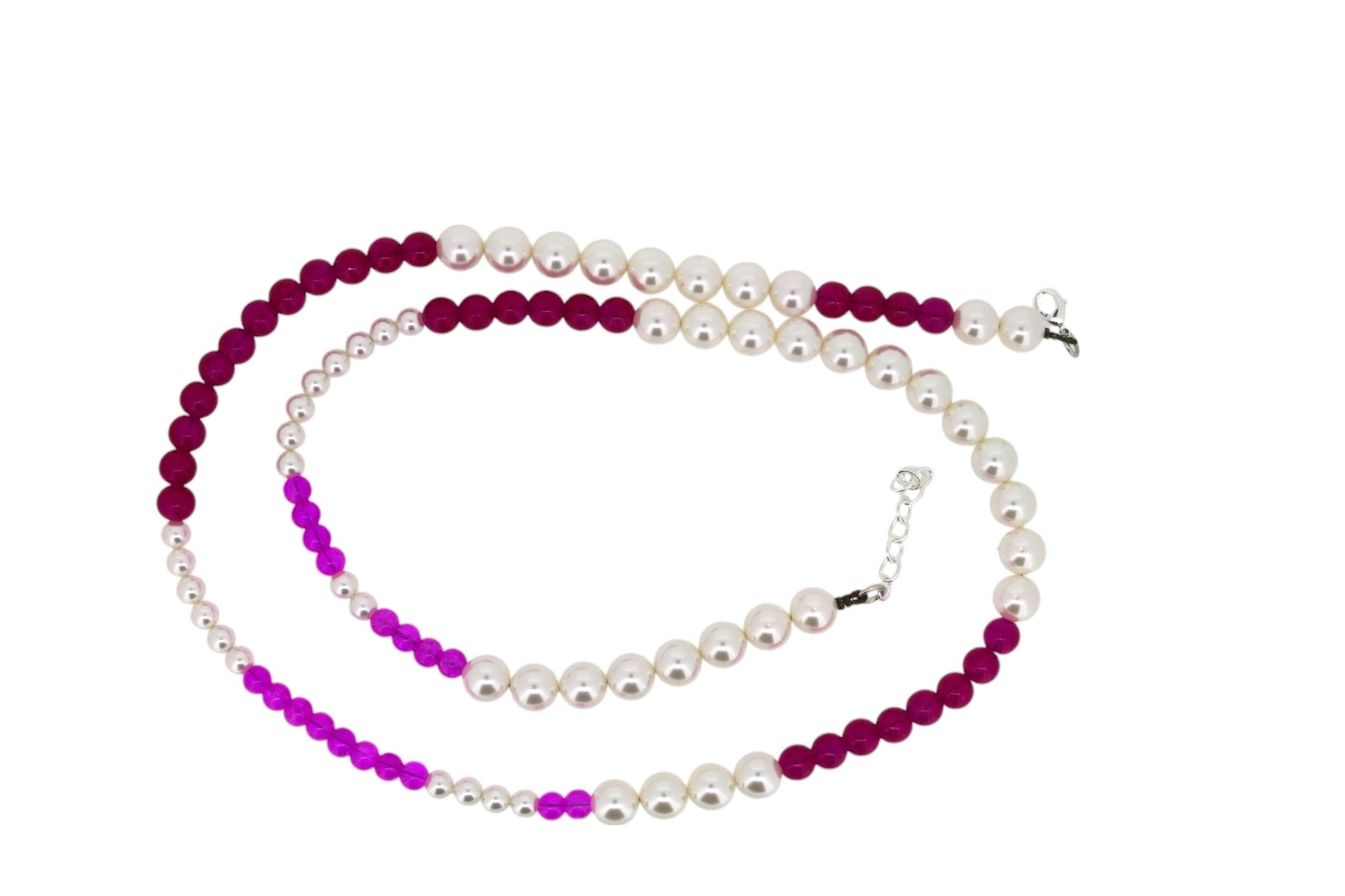 The Pink Indore Rope Necklace