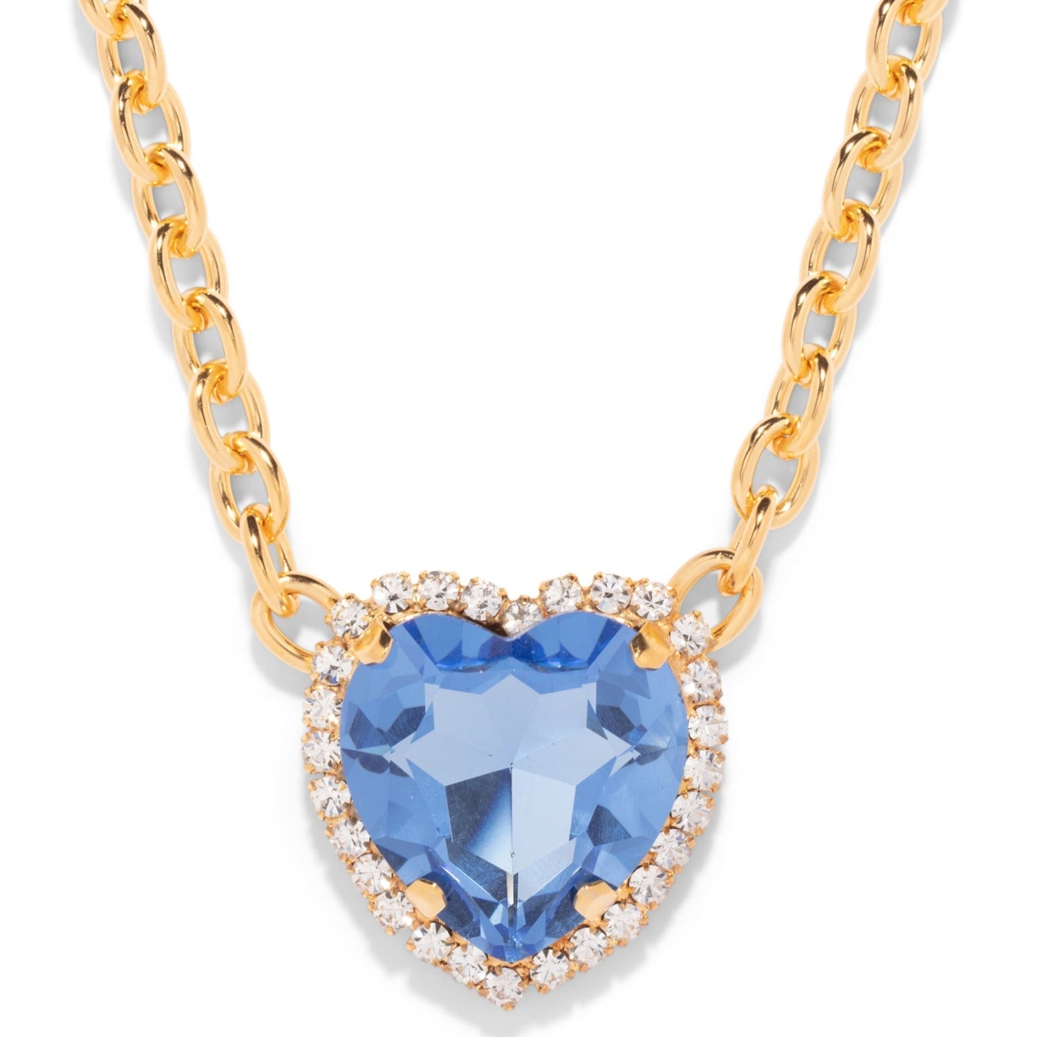 The Pink Reef G Ocean Necklace In Blue Sapphire