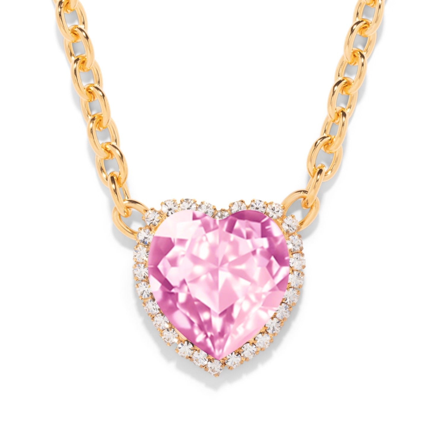 The Pink Reef G Ocean Necklace In Pink