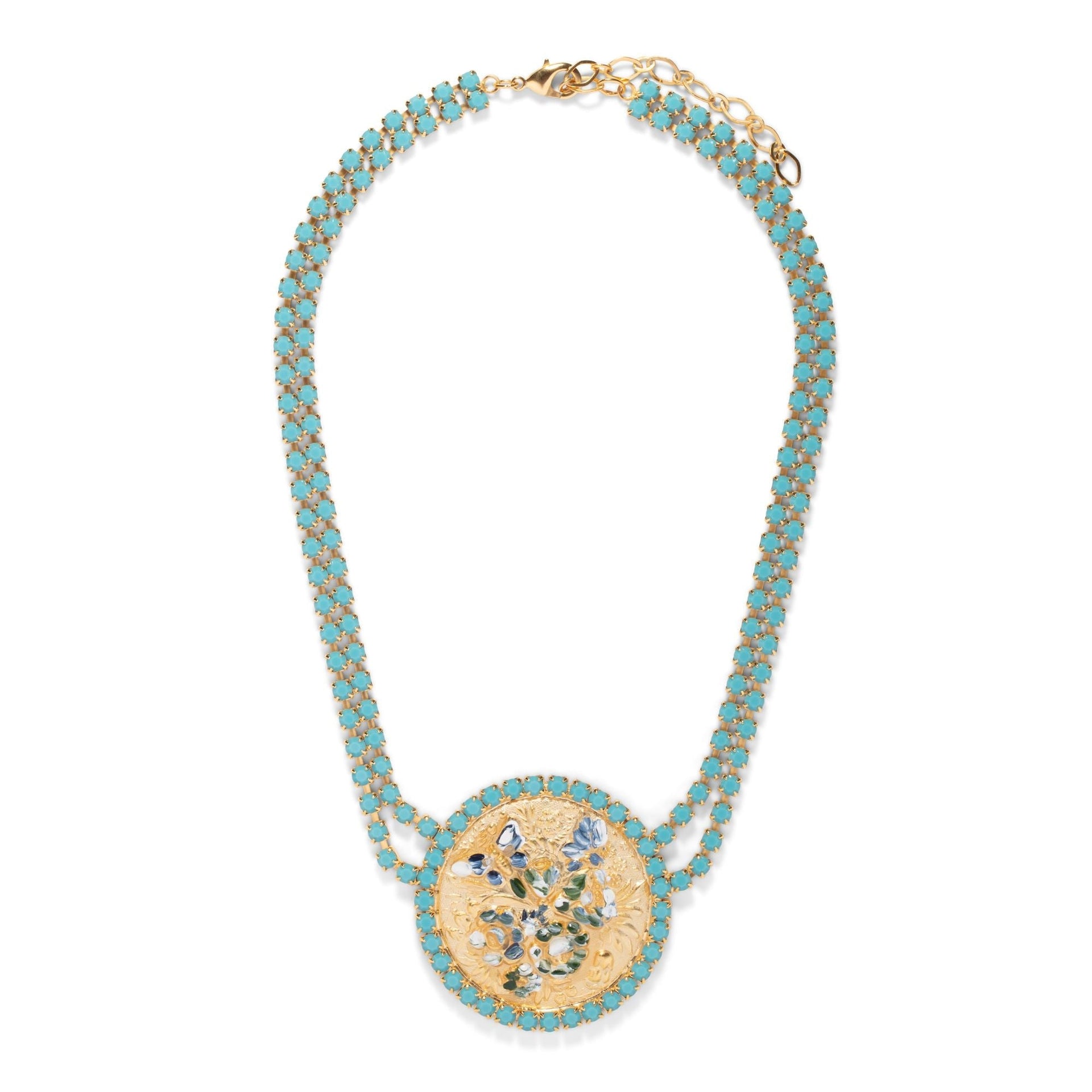 The Pink Reef Monet Necklace