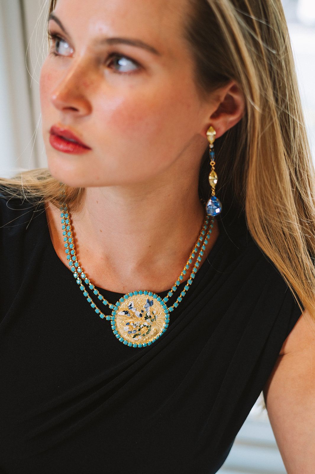 The Pink Reef Monet Necklace