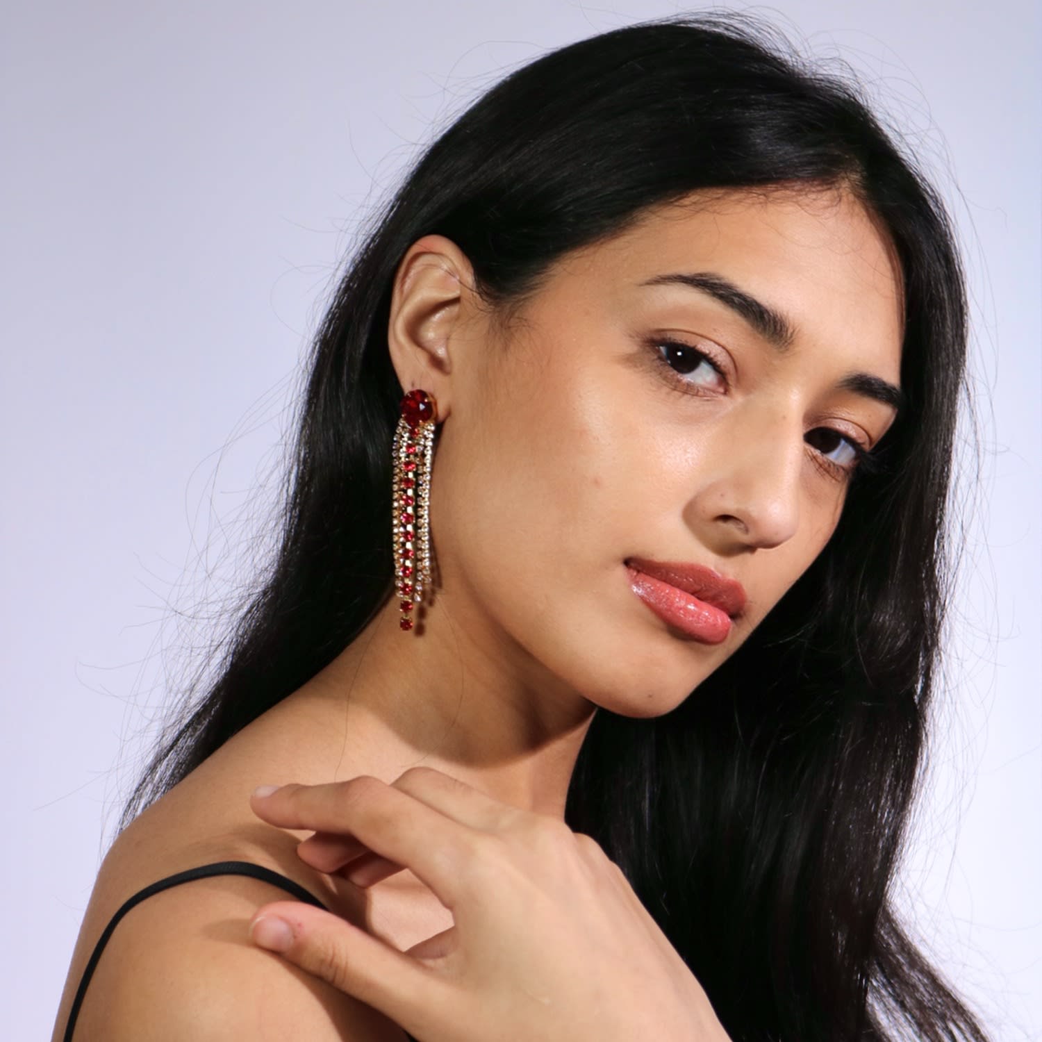 The Red Shooting Stars In Gold