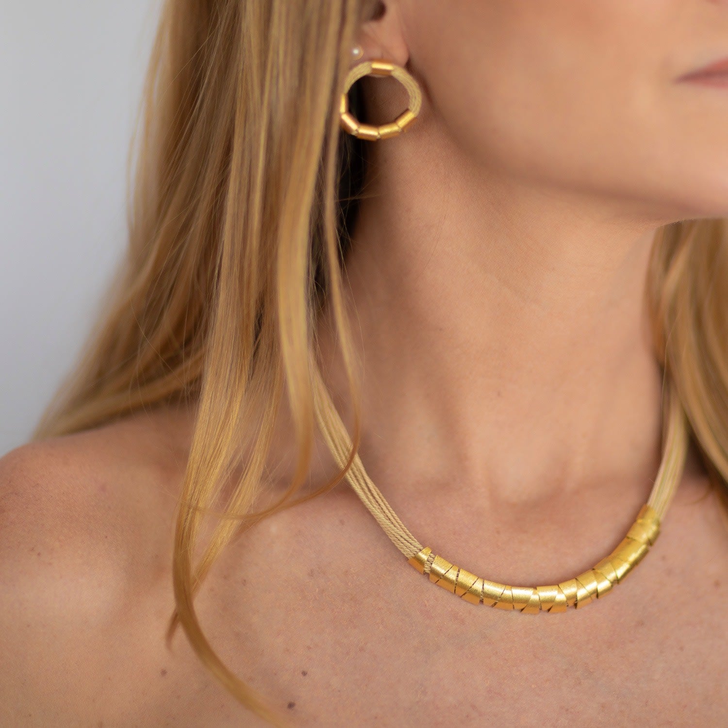 The Stones Buriti Natural Fiber Necklace