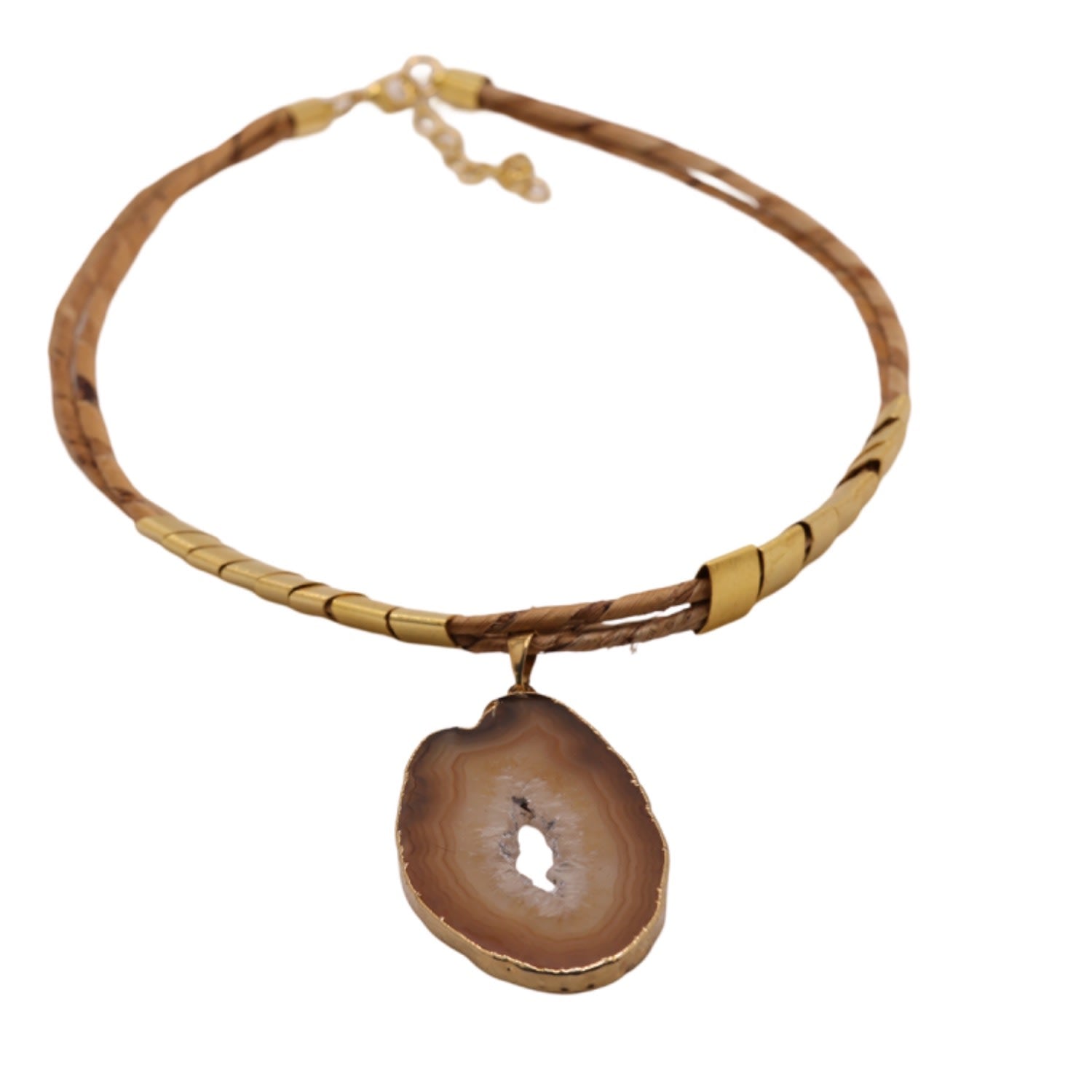 The Rock Banana Fiber Necklace