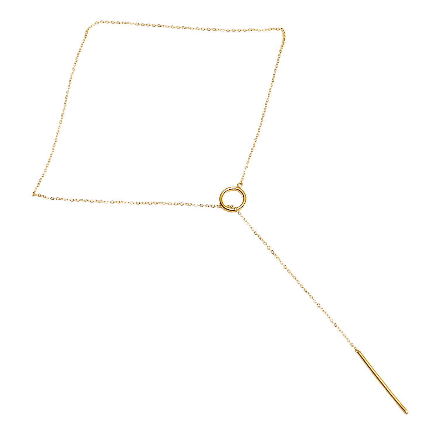 The Serenity - Minimalist Necklace 24K Gold Plated