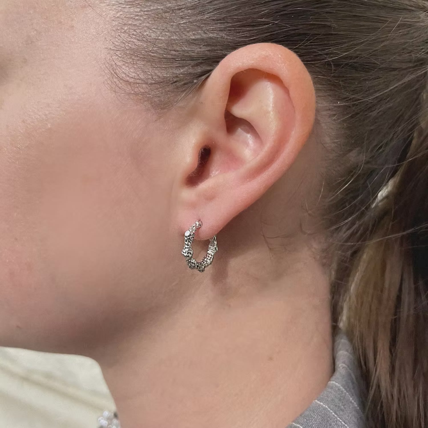 The Small Sterling Silver Earrings Silver