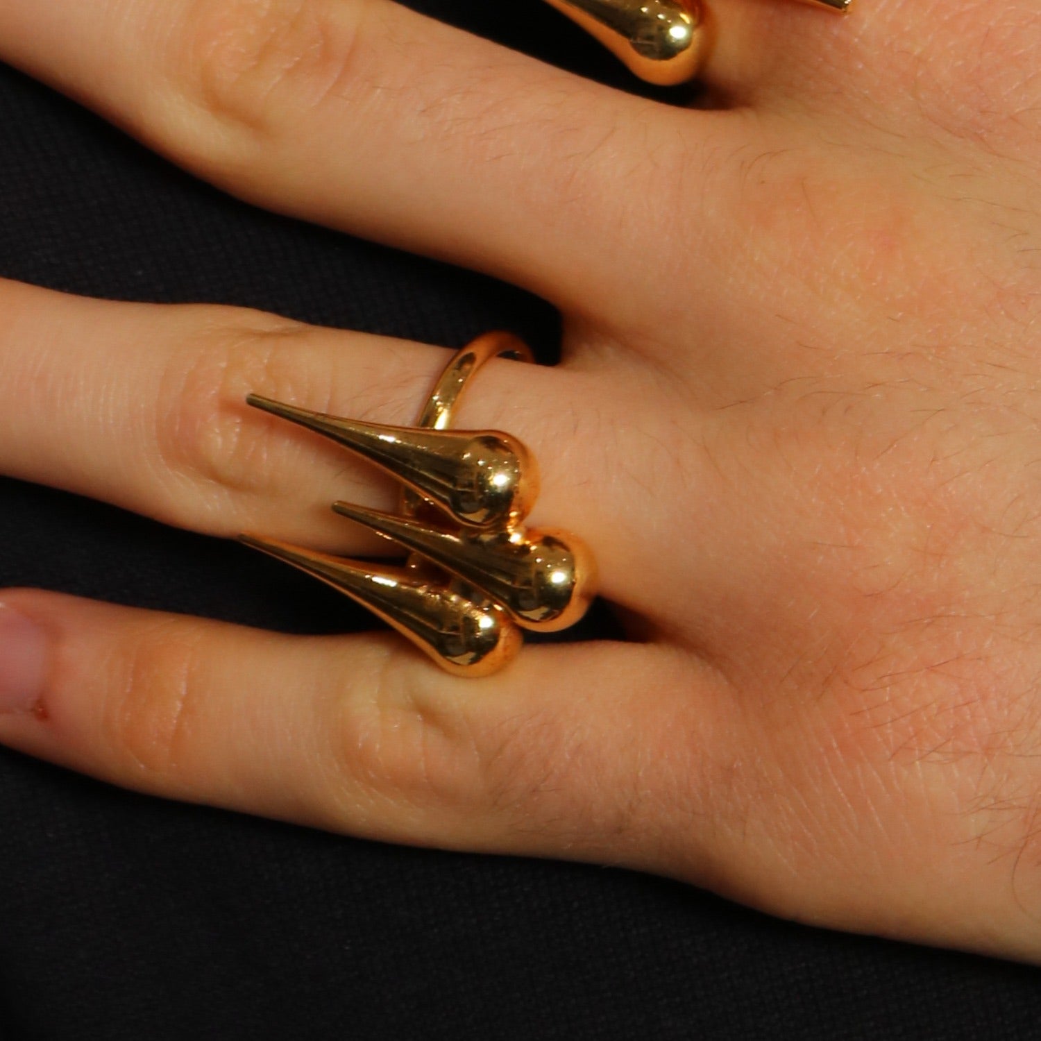 The Triple Ring In Gold