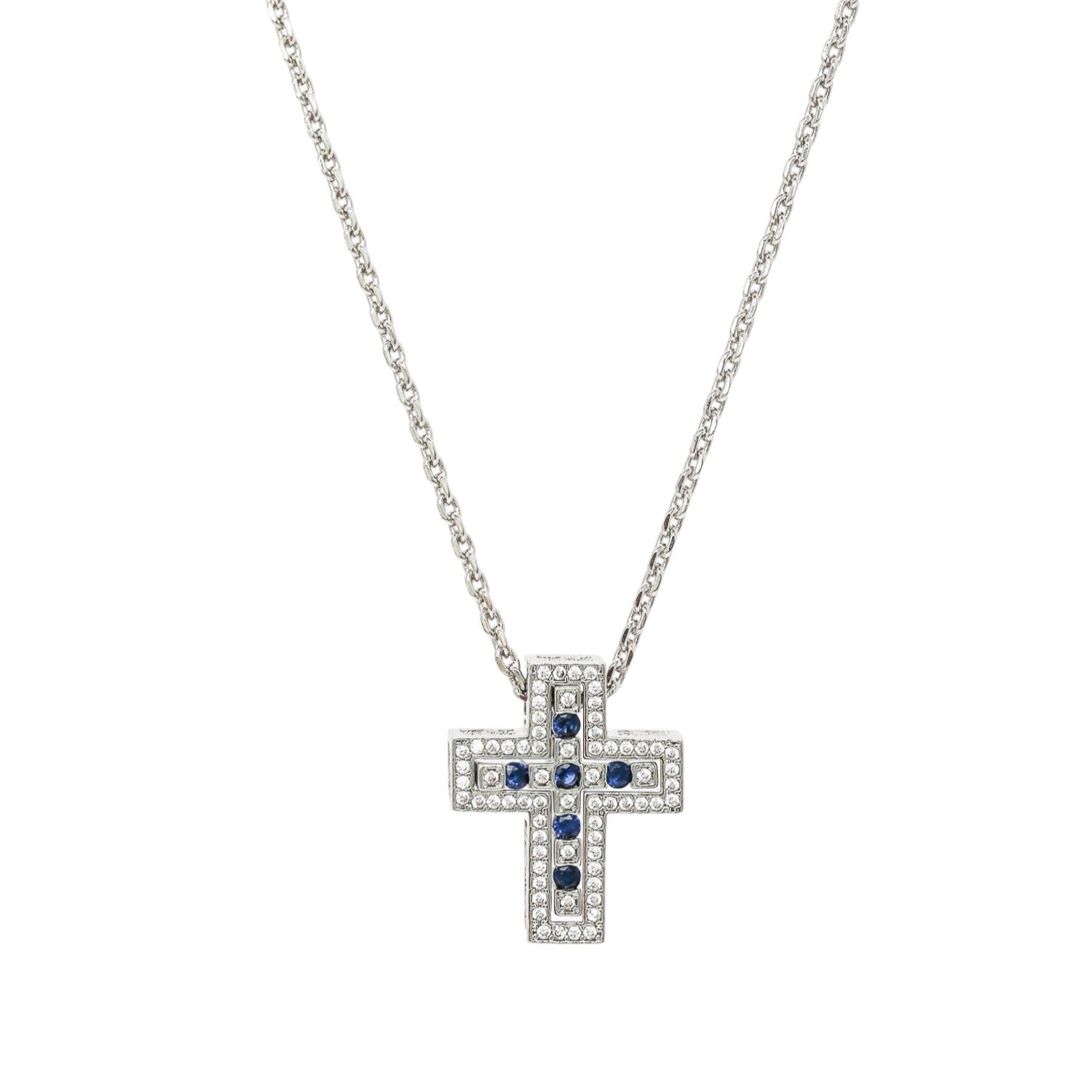 The Twin Cross Necklace