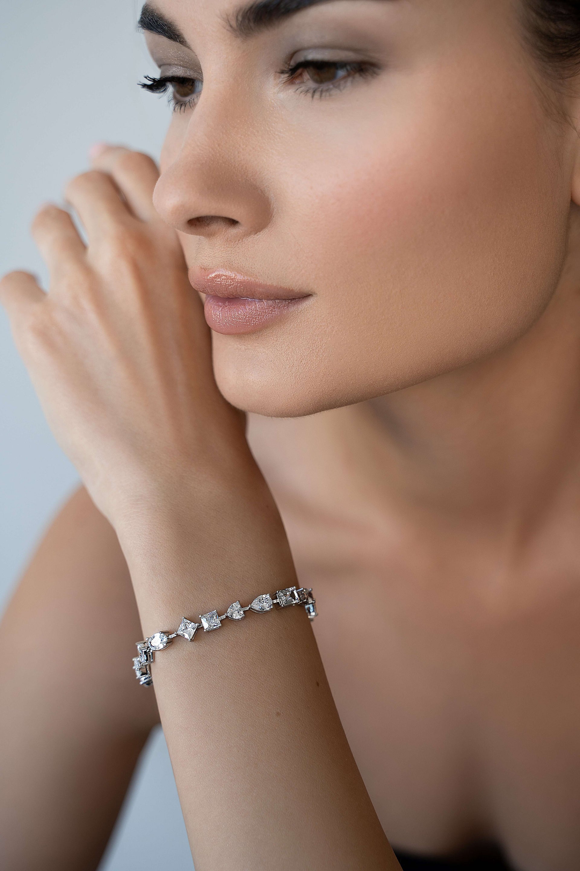 The "Variété De Lumières" Premium Zirconia Bracelet