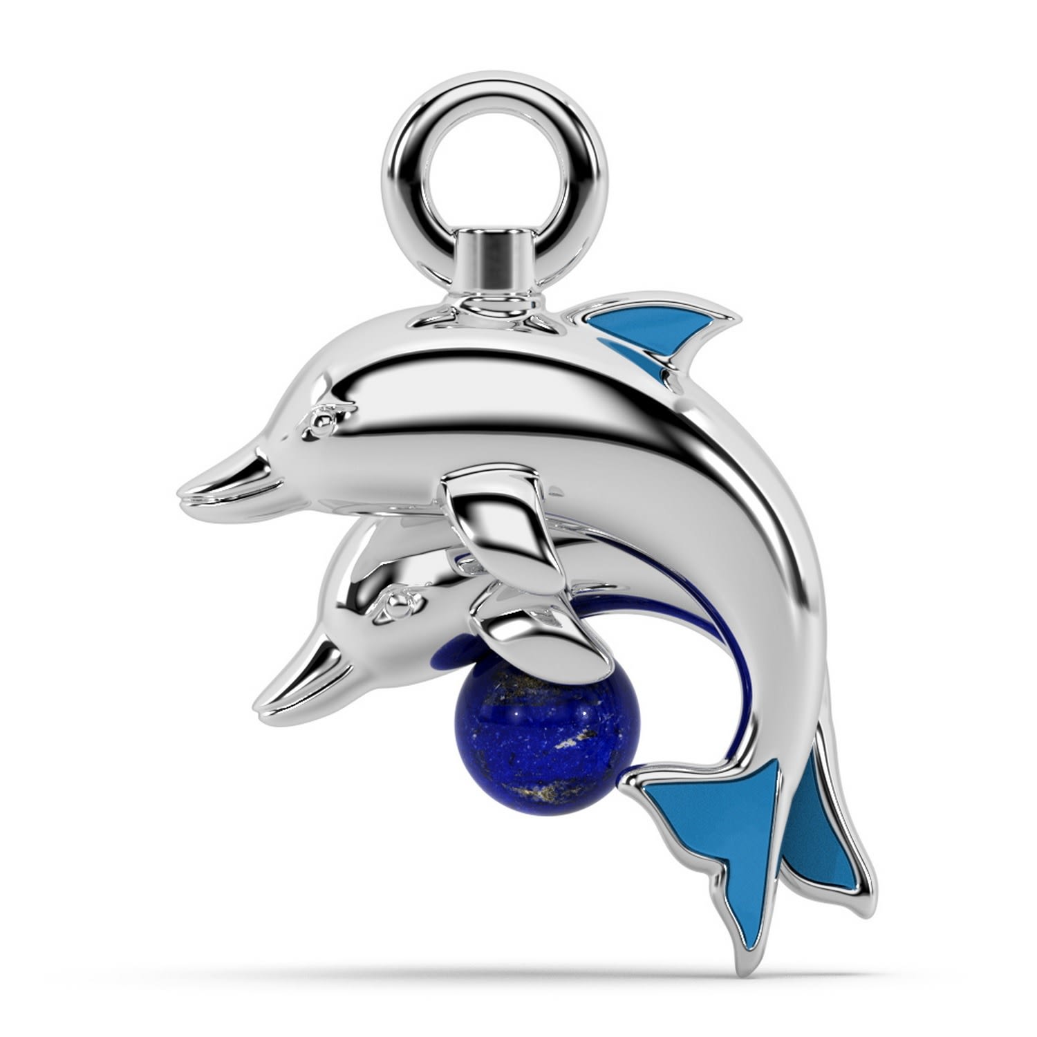 The Wave-Breaker Charm - Dolphin Charm