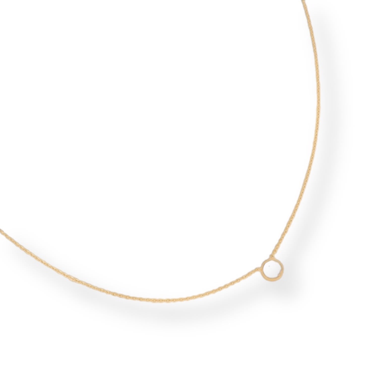 The Willow Opal Gemstone Dainty Tarnish Free Gold Necklace