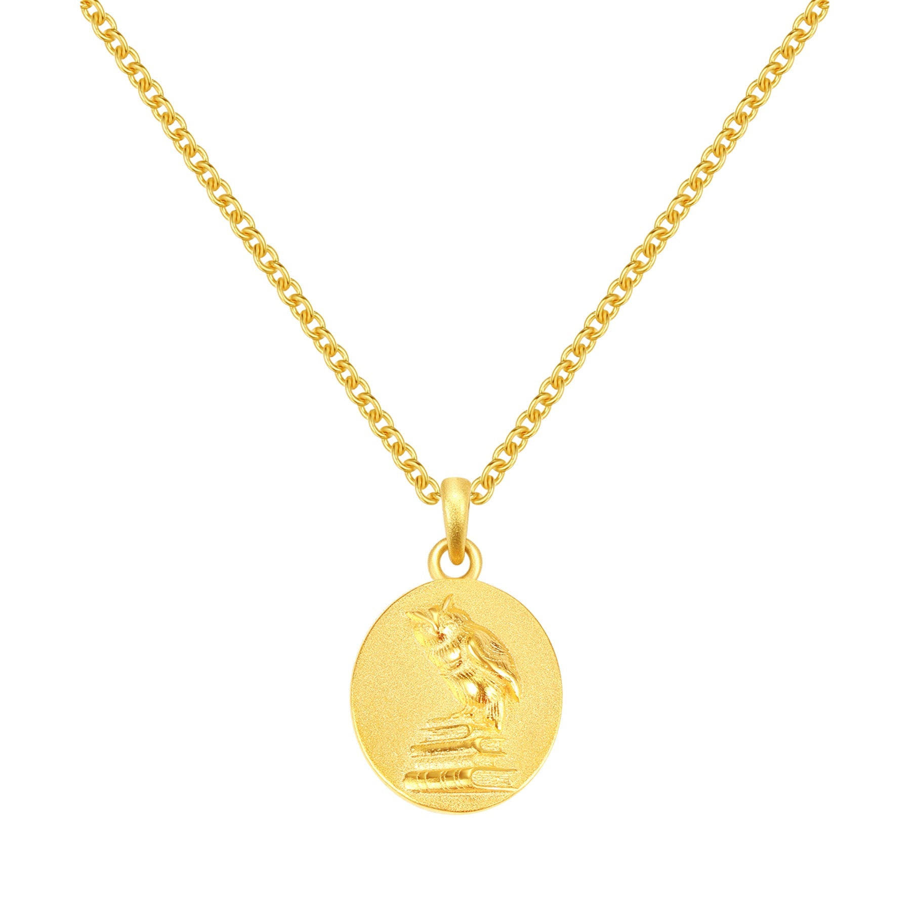 The Wise Pendant Necklace Sterling Silver