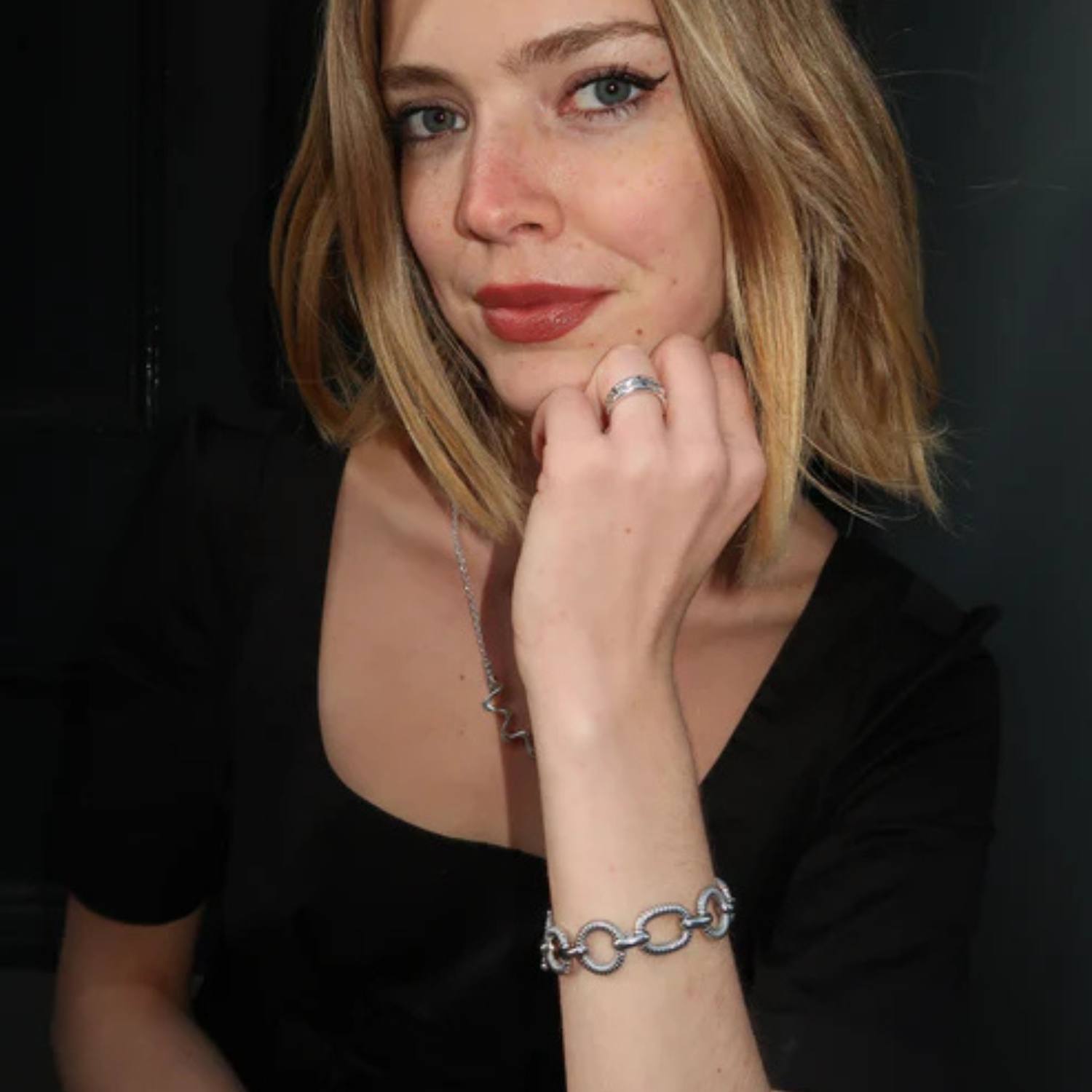 Thea's Silver Bracelet