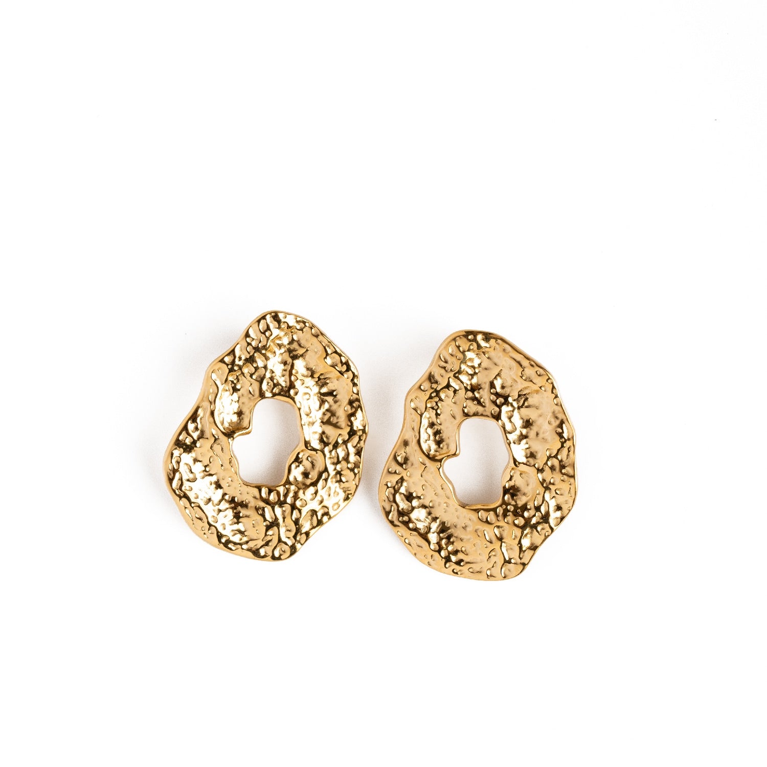Theia Gold Hoop Earrings