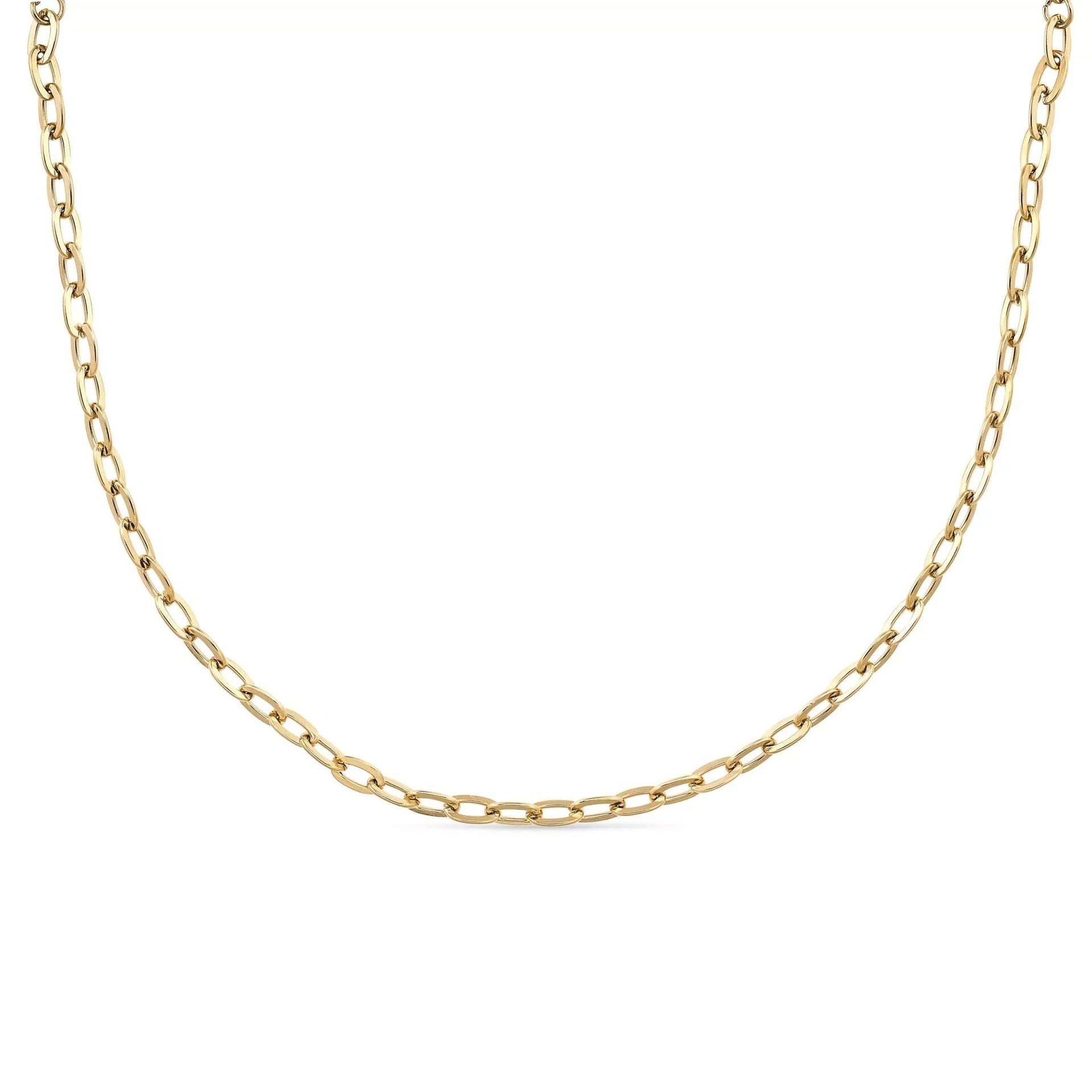 Thick Gold Chain Necklace