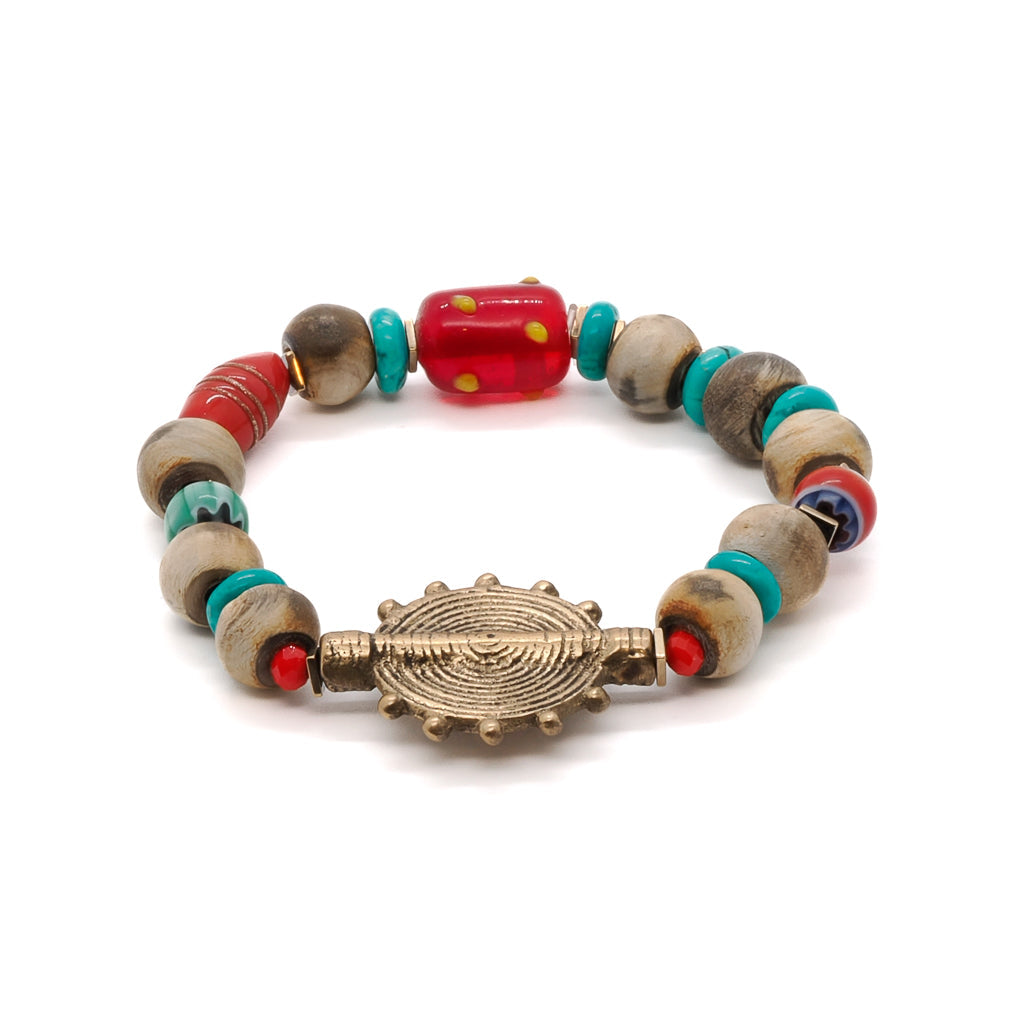 Tibetan Ethnic Beaded Bracelet - Colorful