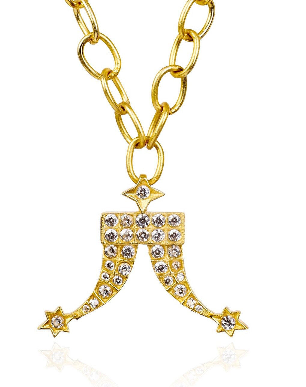Amulet Necklace Tiger Tooth Czs Fortune Pendant