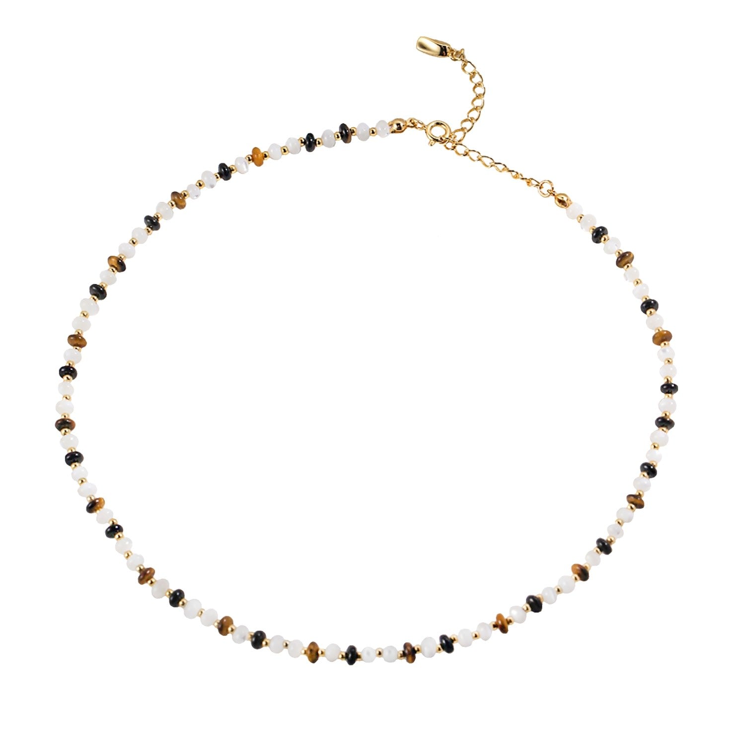 Tigereye Gemstone Mixed Necklace