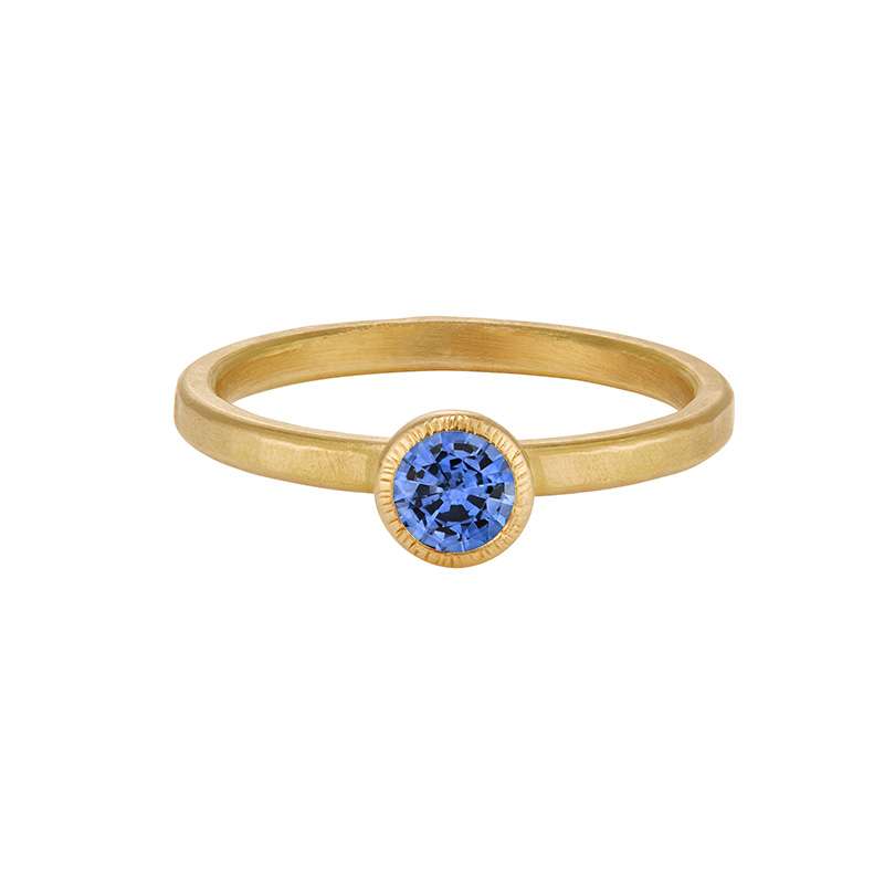 The Tigerlily Sapphire Engagement Ring