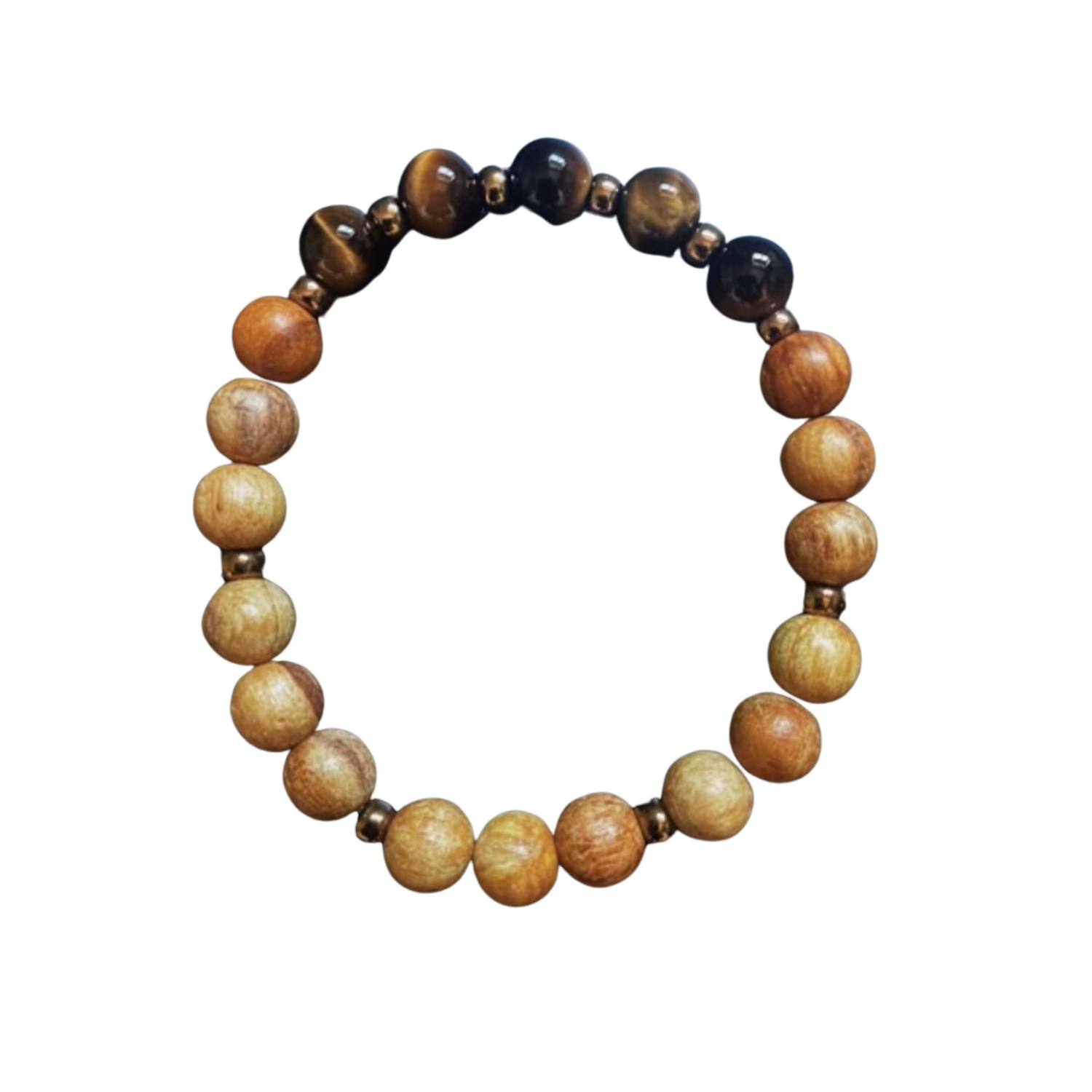 Tigers Eye Palo Santo Bracelet