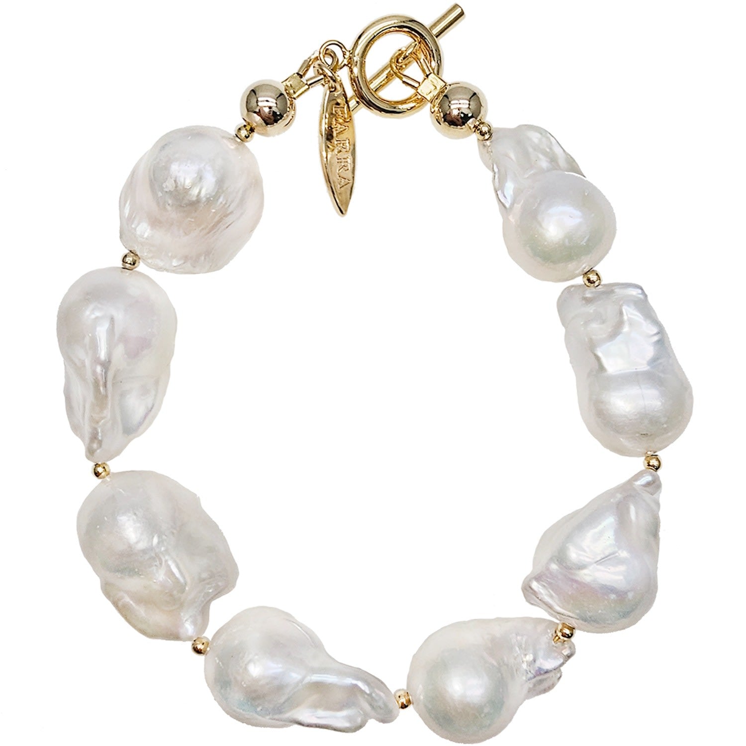 Timeless Natural Baroque Pearls Bracelet