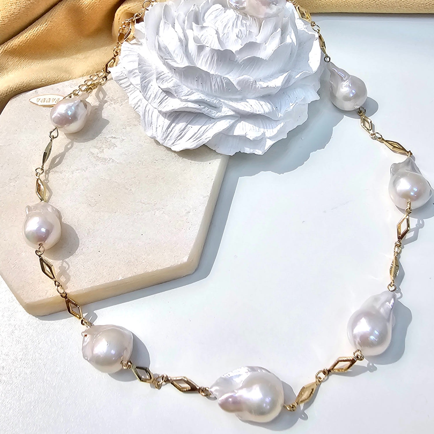 Timeless Natural Baroque Pearls Necklace