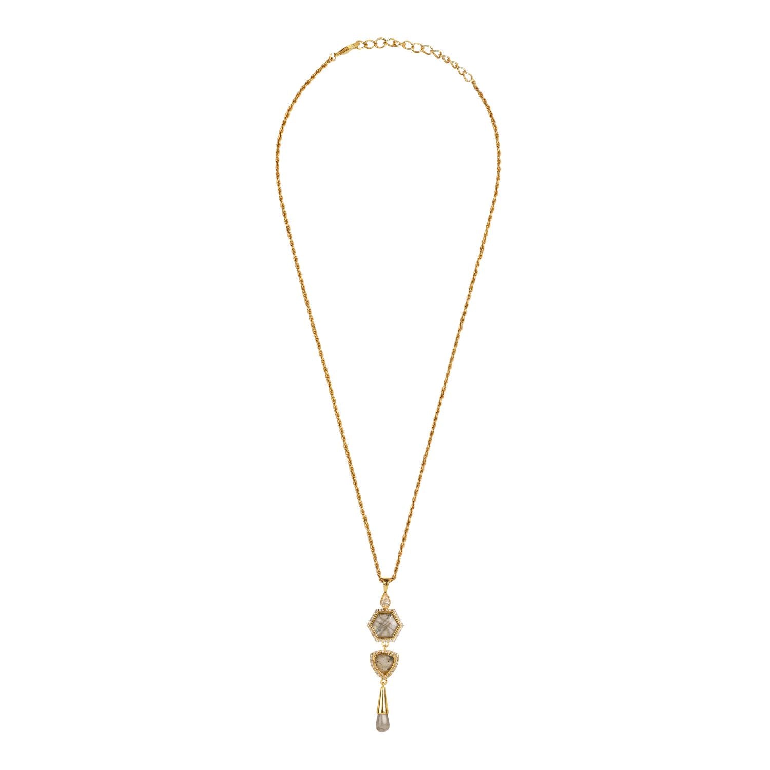 Timeless Radiance With Labradorite Necklace