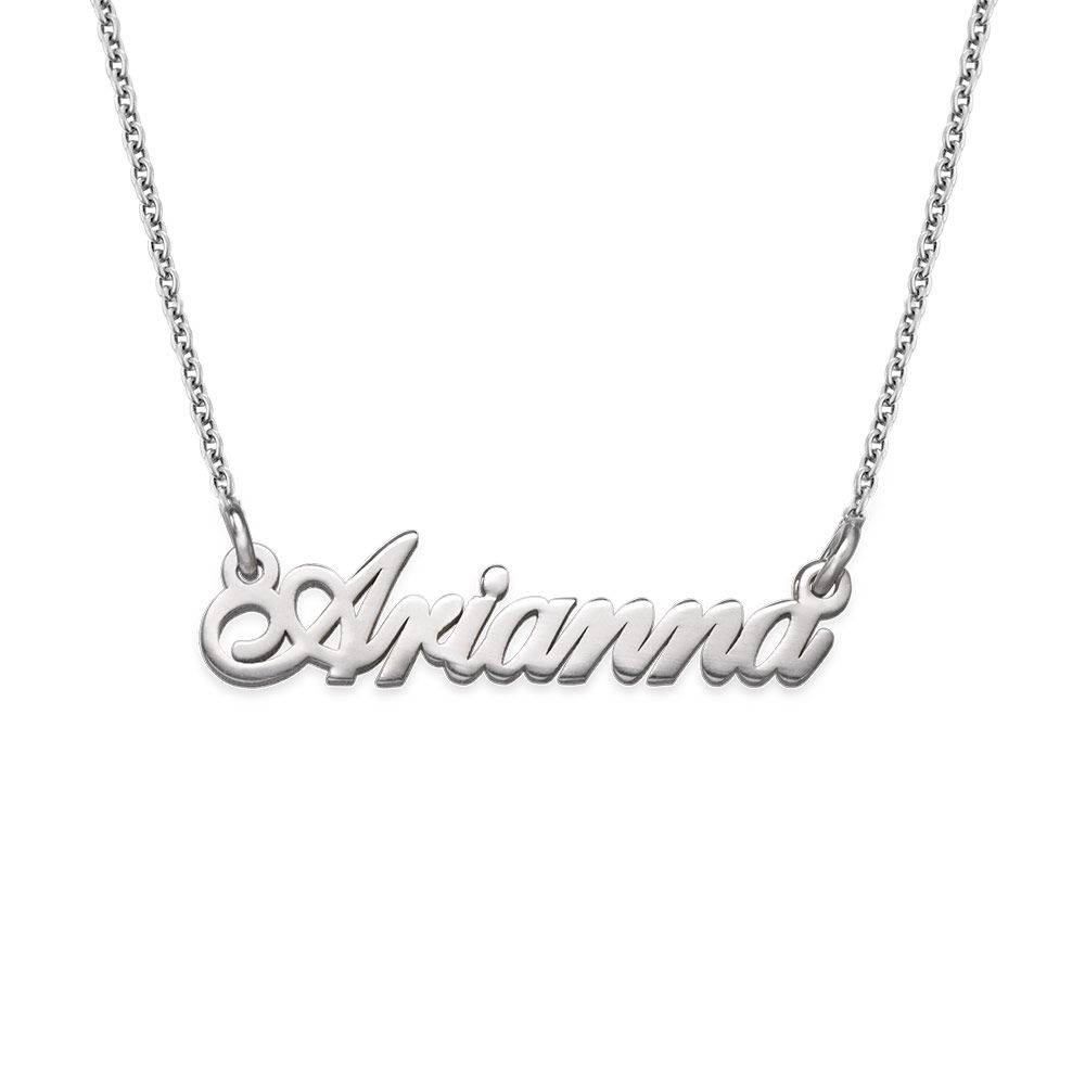 Tiny Julia Name Necklace in 0.925 Sterling Silver - Gifts for Kids - Kids Jewelry - Name Necklace for Kids