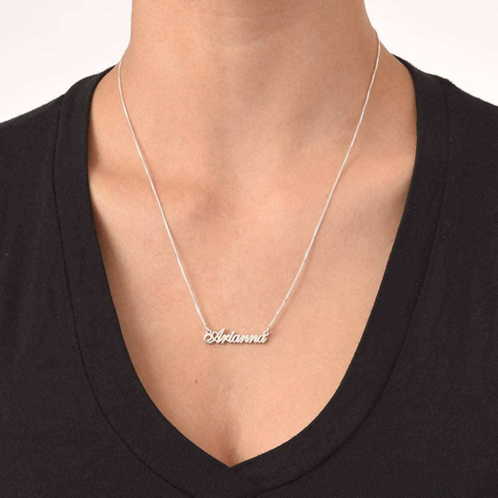 Tiny Julia Name Necklace in 0.925 Sterling Silver - Gifts for Kids - Kids Jewelry - Name Necklace for Kids