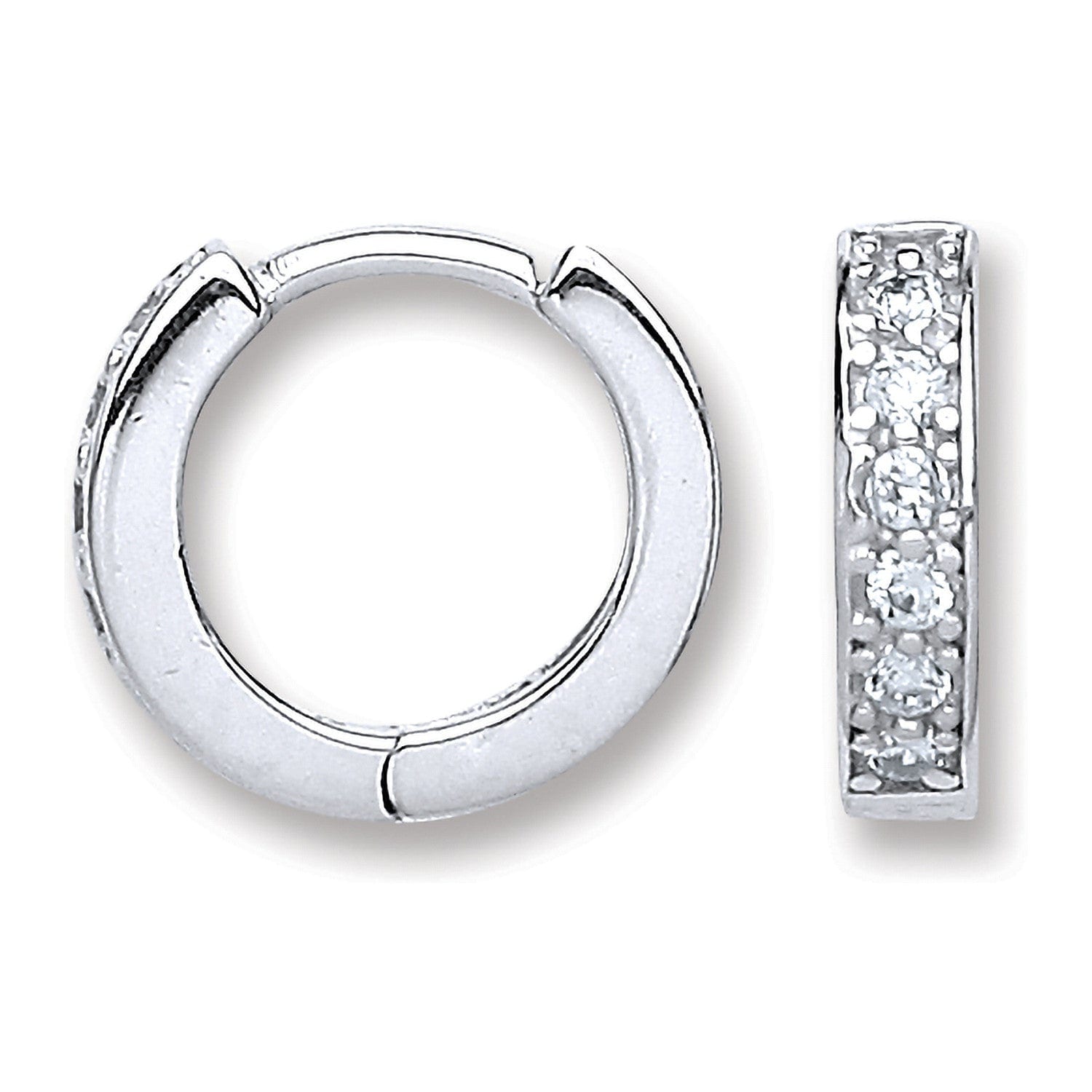 Tiny Treasures Sterling Silver Baby Huggies