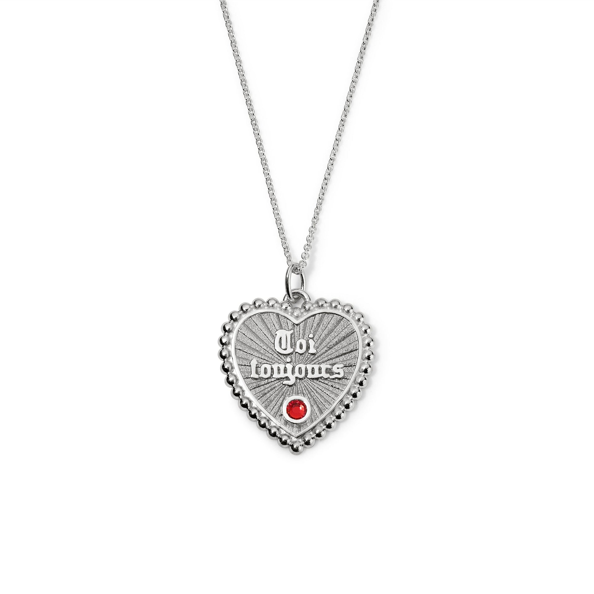 Toi Toujours Necklace - Sterling Silver
