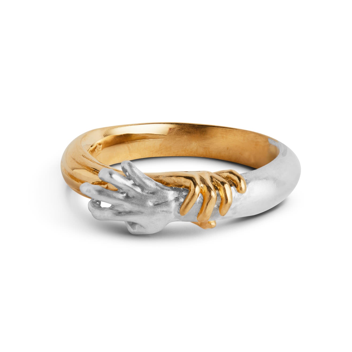 Touch No Evil – Silver & Gold Hands